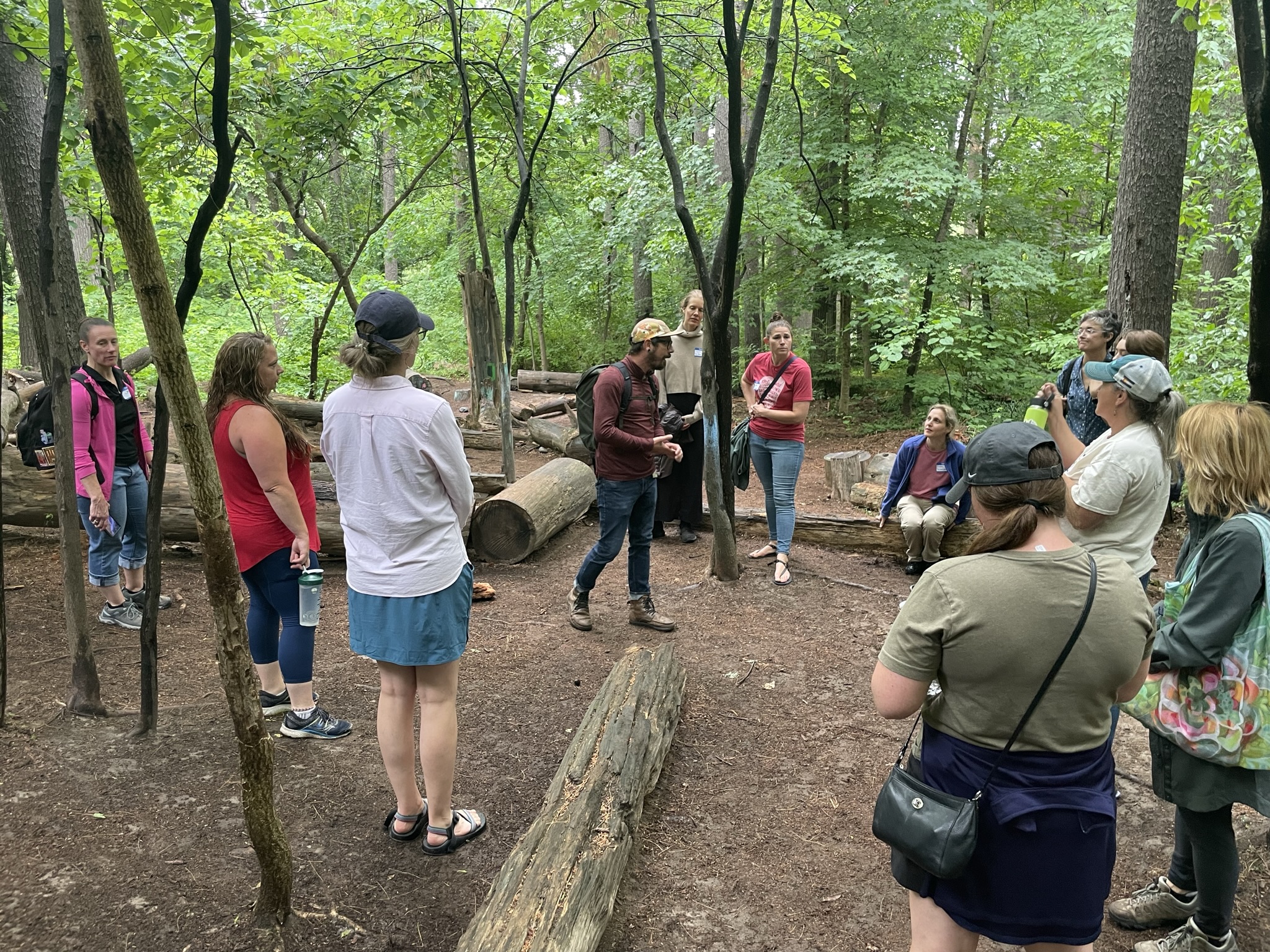 The TreeSchool team embarked on a... - Johnson Nature Center
