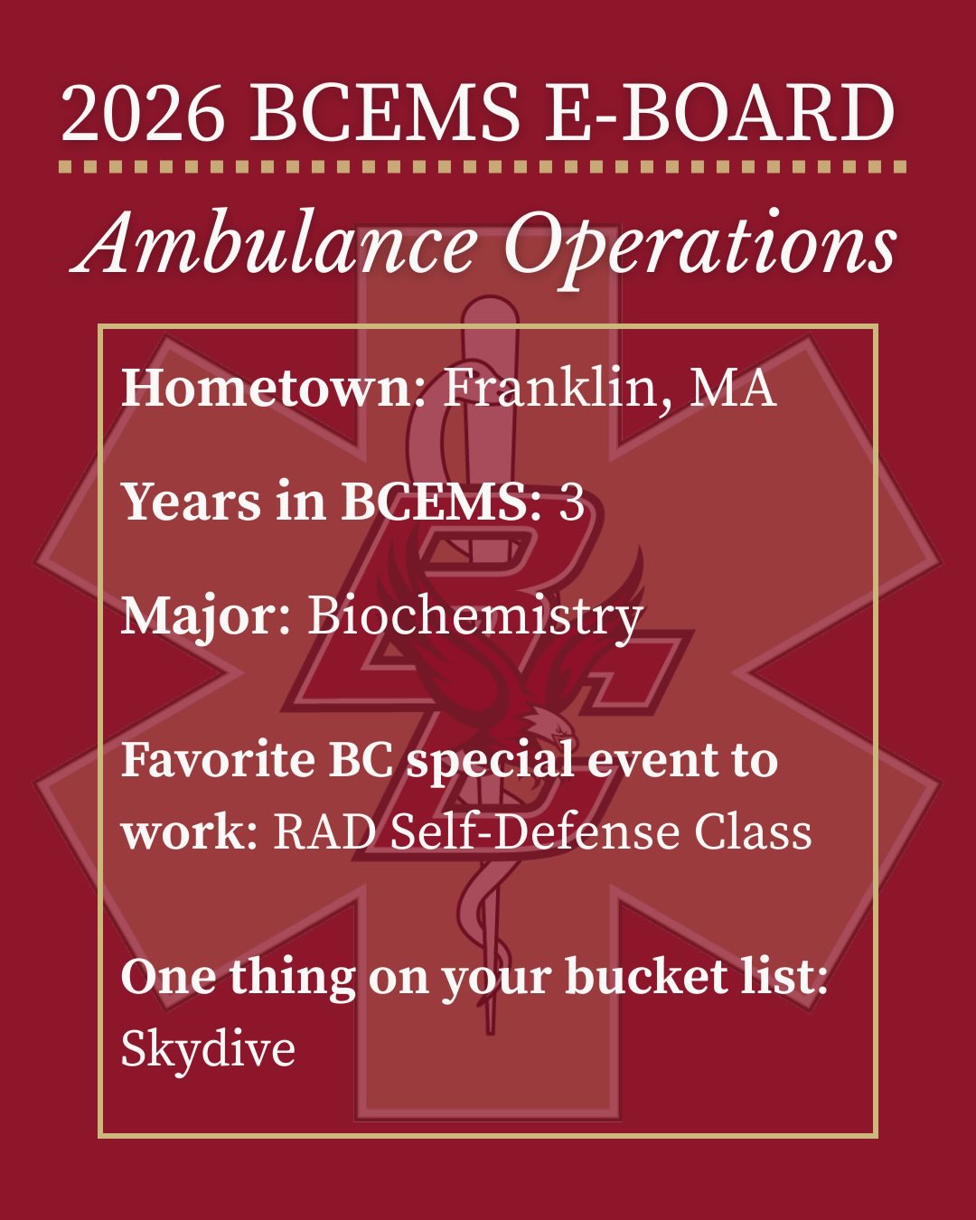 Boston College EMS added a new photo. - Boston College EMS