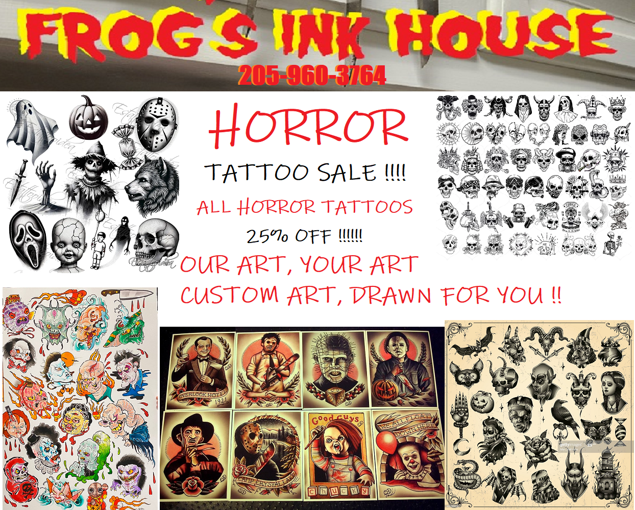 Frogs Ink House Tattoos | Birmingham AL