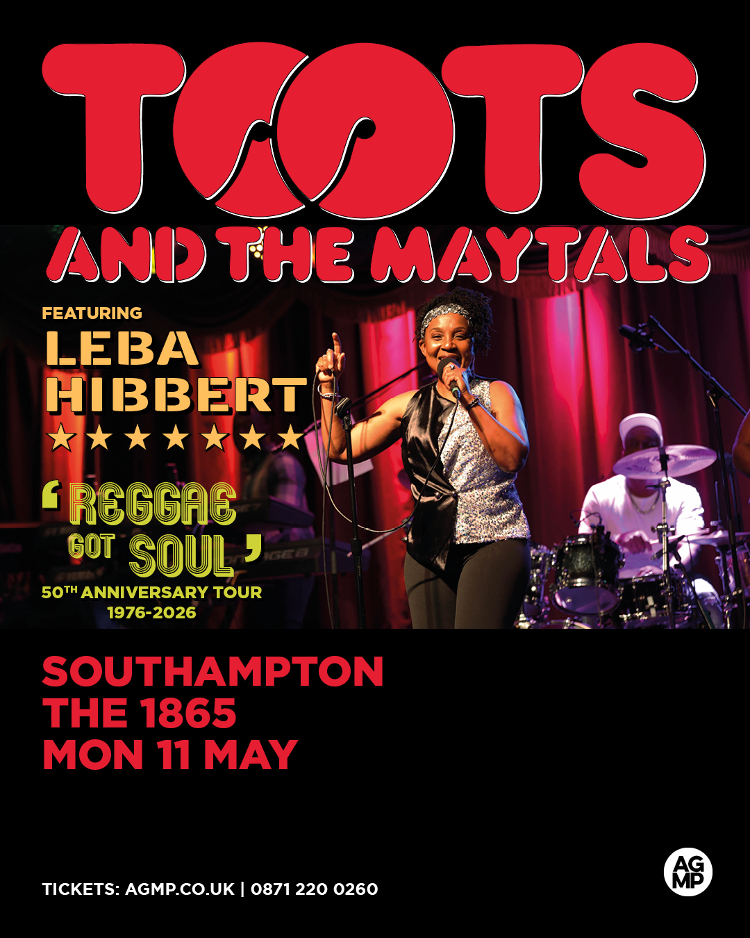 Karen Tual La Fete Dans La Cour リトグラフ AGMP proudly presents TOOTS AND THE MAYTALS 'Reggae Got Soul' 50Th
