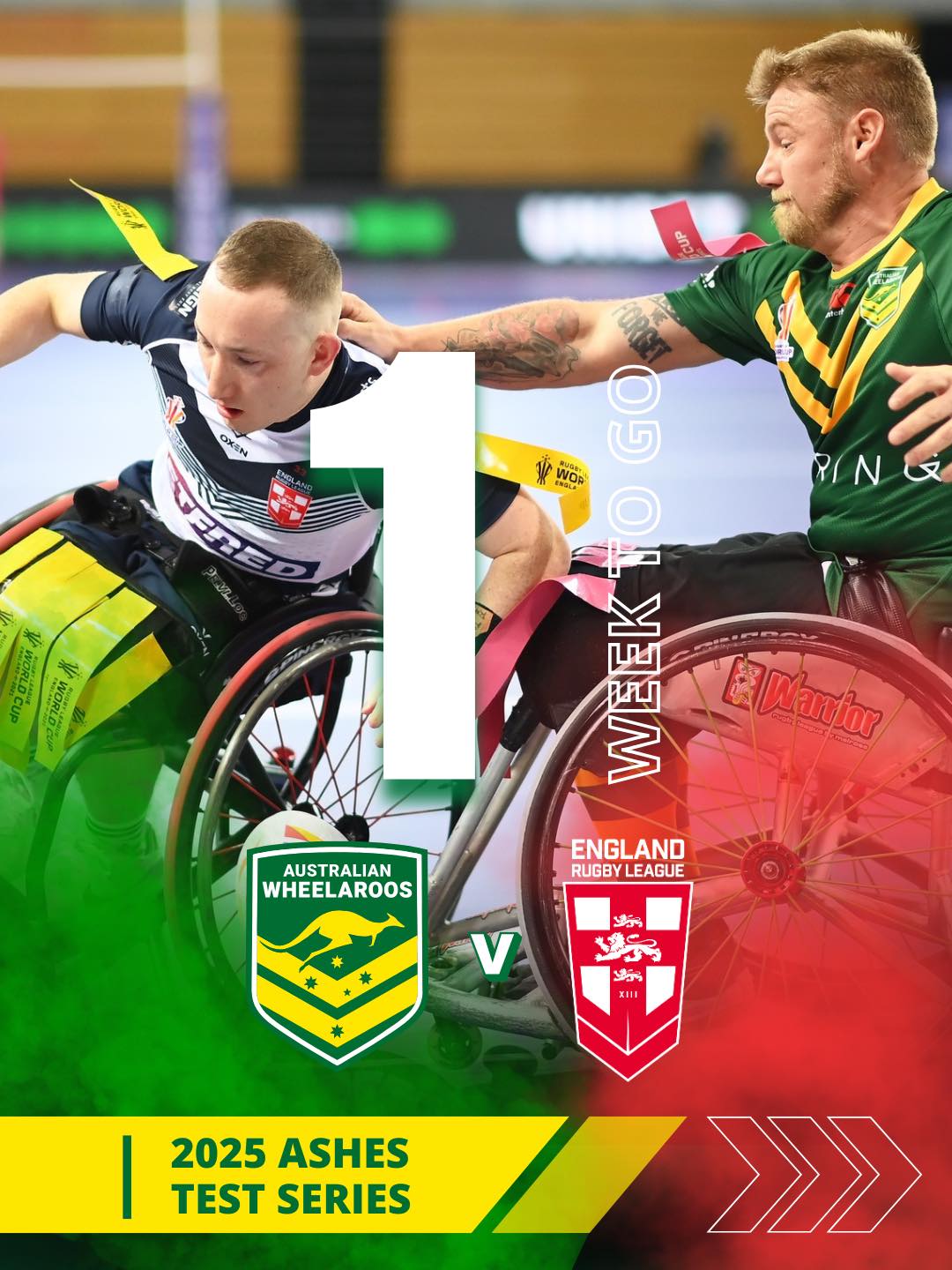NRL - 🇦🇺🔥 1 WEEK TO GO! 🔥 The countdown is on for the 2025 Wheelchair ...
