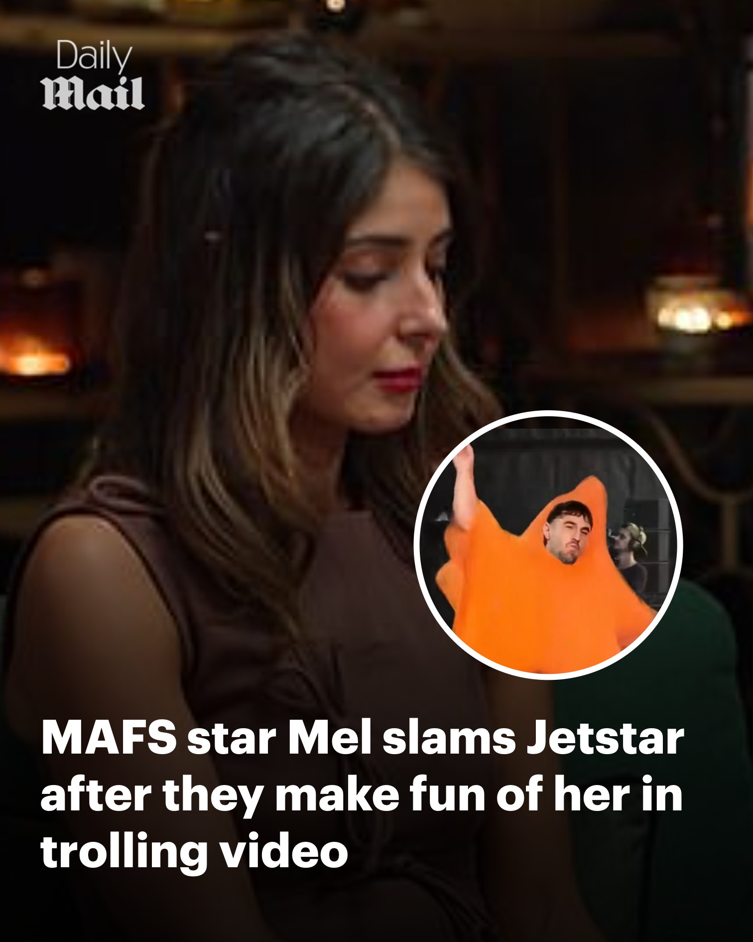 Daily - Mel has accused Jetstar of bullying. Read more: https://trib.al ...