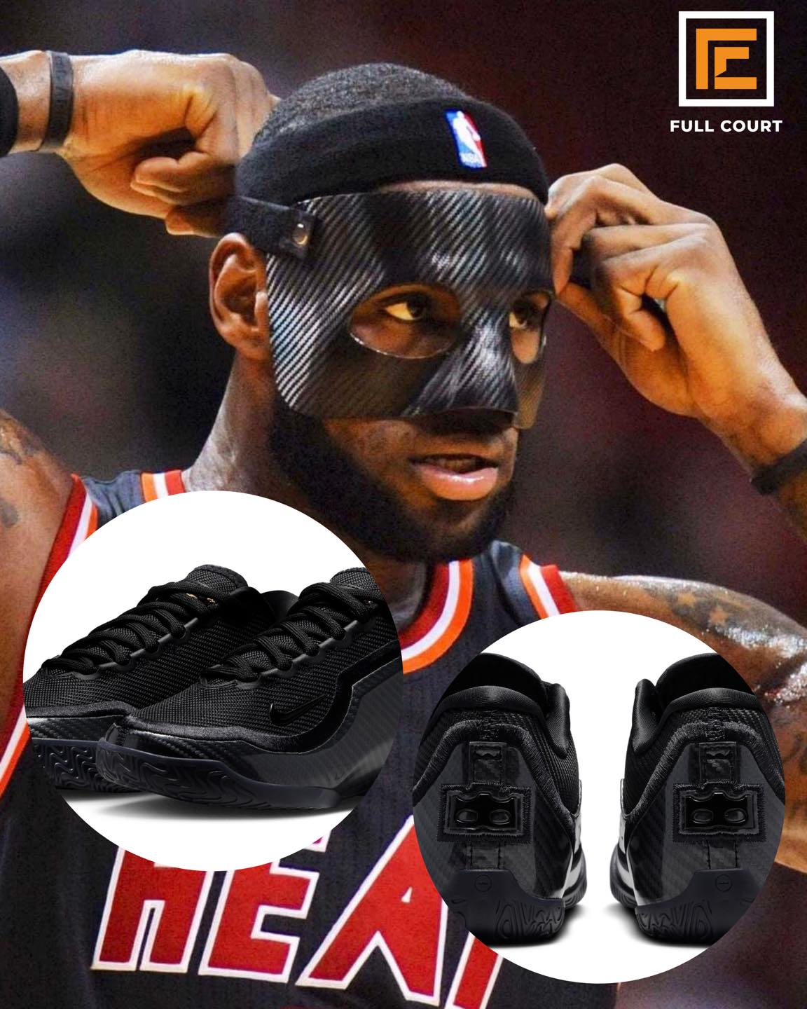 OFFICIAL LOOK: Nike LeBron 23 “Masked Menace
