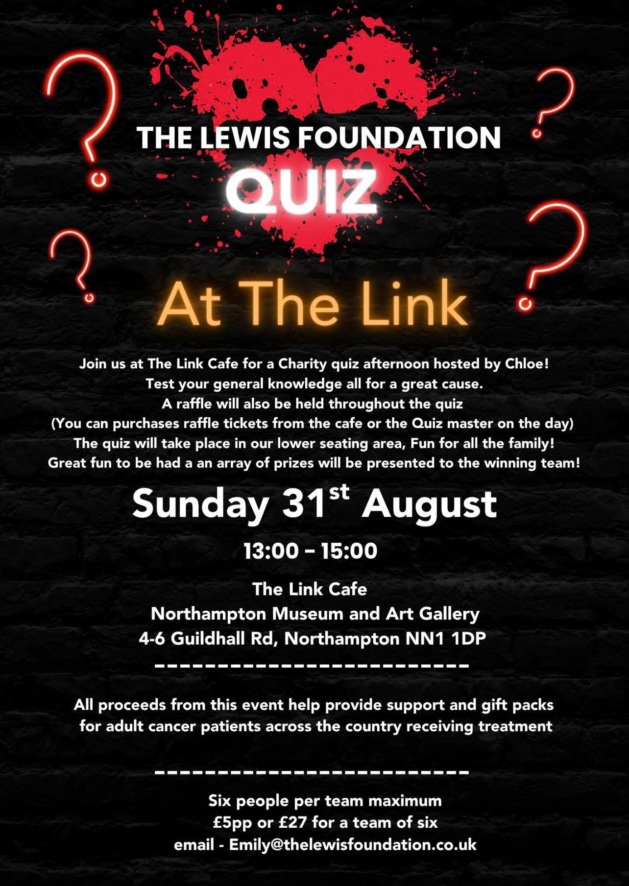 Happening today Northampton Museum... - The Lewis Foundation | Facebook