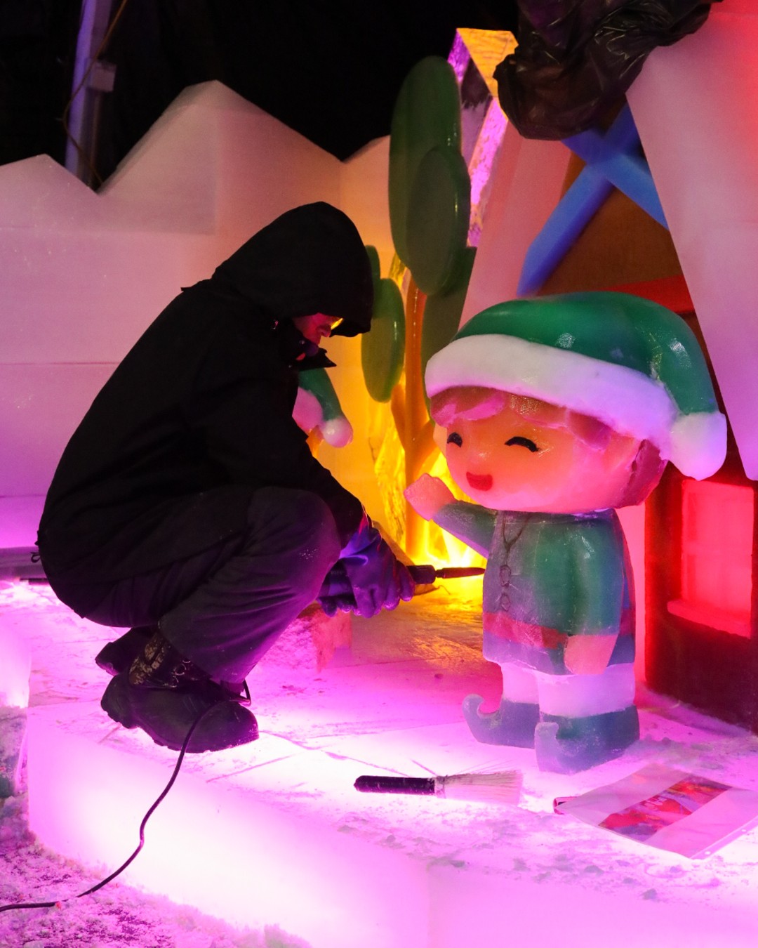 Moody Gardens - ️ ICE LAND is coming to life at Moody... | Facebook