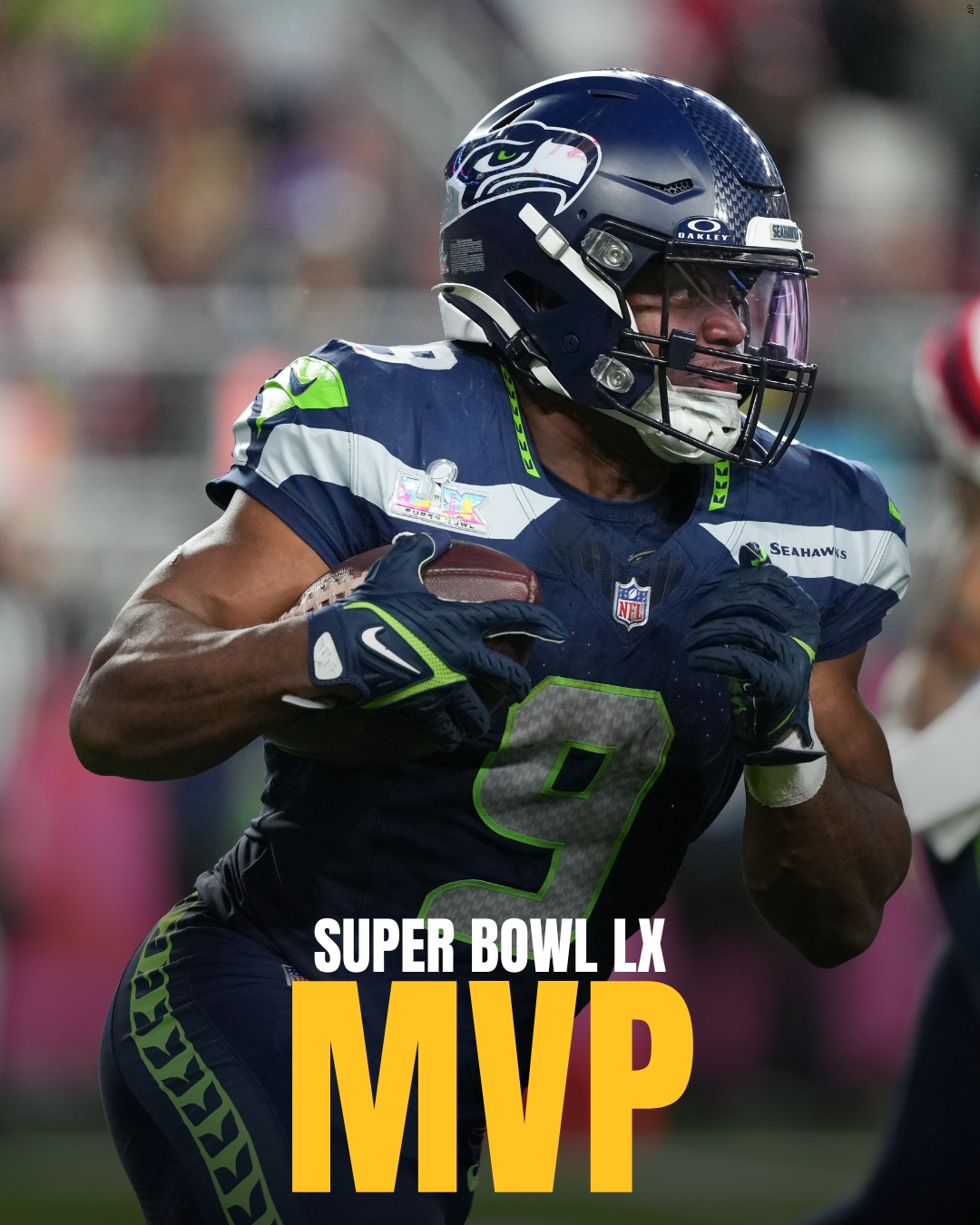 スポーツ選手 kt7.3 Seahawks running back Kenneth Walker III has been named the MVP of