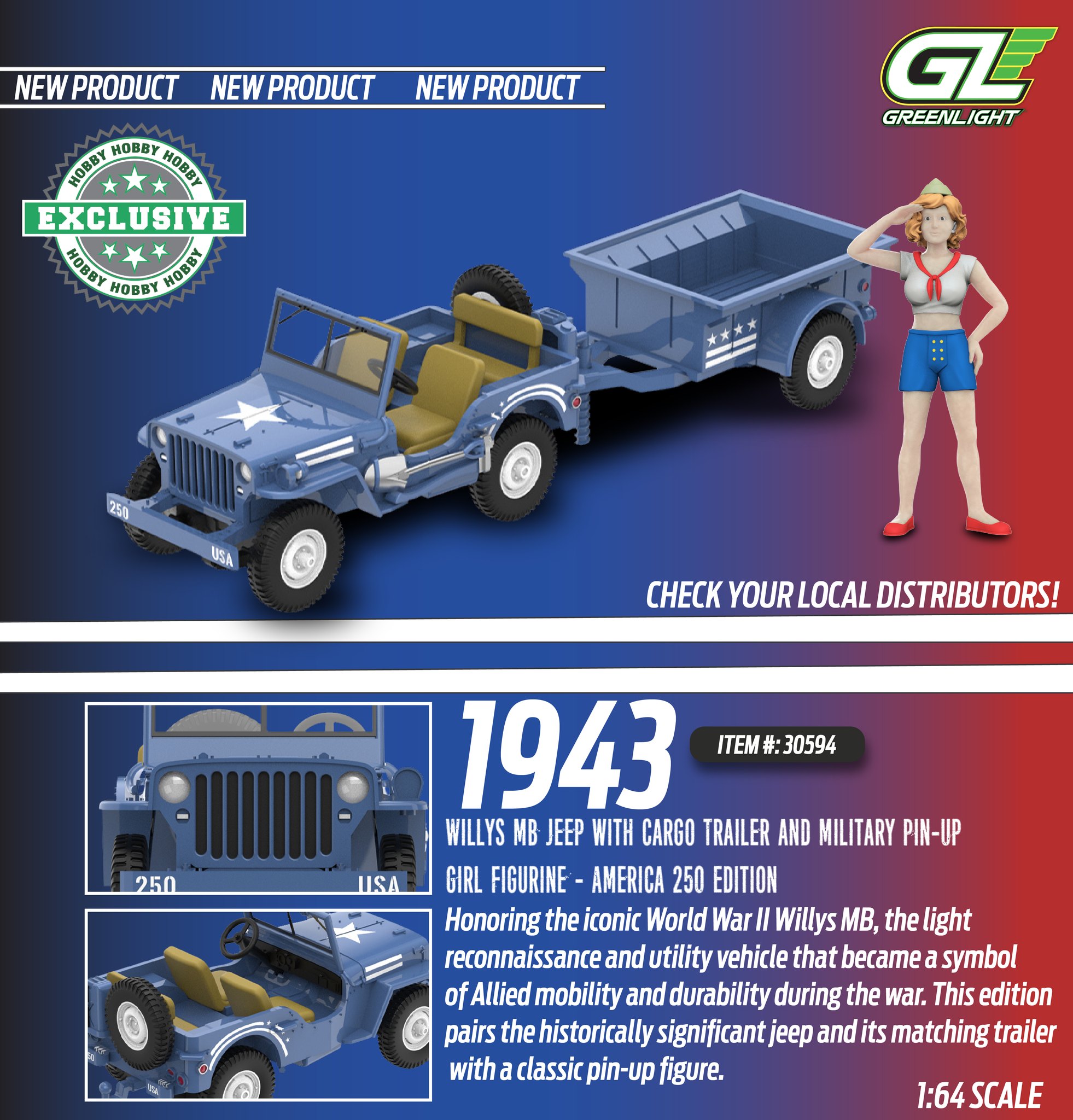GreenLight Collectibles America 250 die-cast series