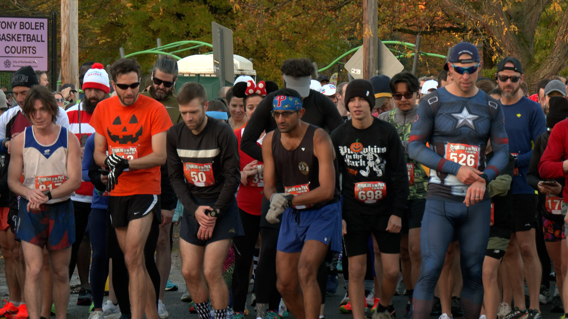 WHEC - ICYMI: Runners, some dressed in Halloween costumes, once again ...