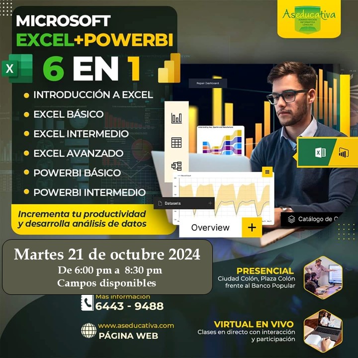 Aseducativa - 🚀 ¡Domina Excel y Power BI en un solo curso! 💻 Aumenta tu ...