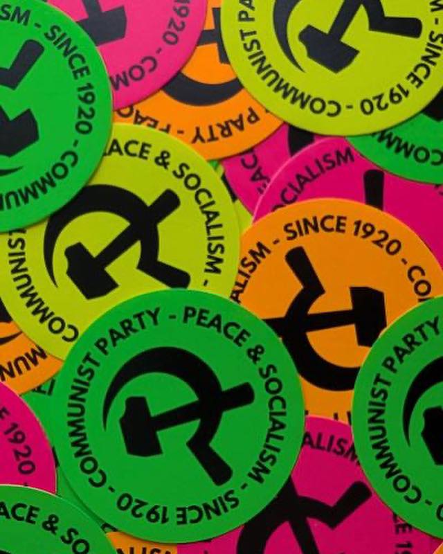 Communist - New stickers: the Communist Party - fighting for Peace and ...