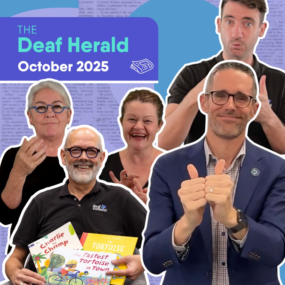 Deaf Connect - The October edition of the Deaf Herald has... | Facebook