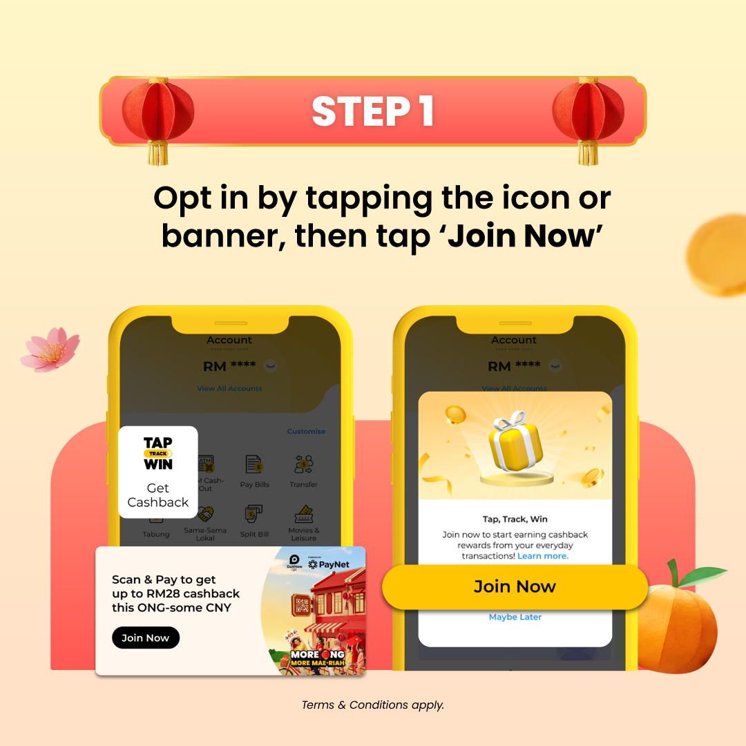 Maybank - Opt in now with Tap, Track, Win on MAE and check... | Facebook
