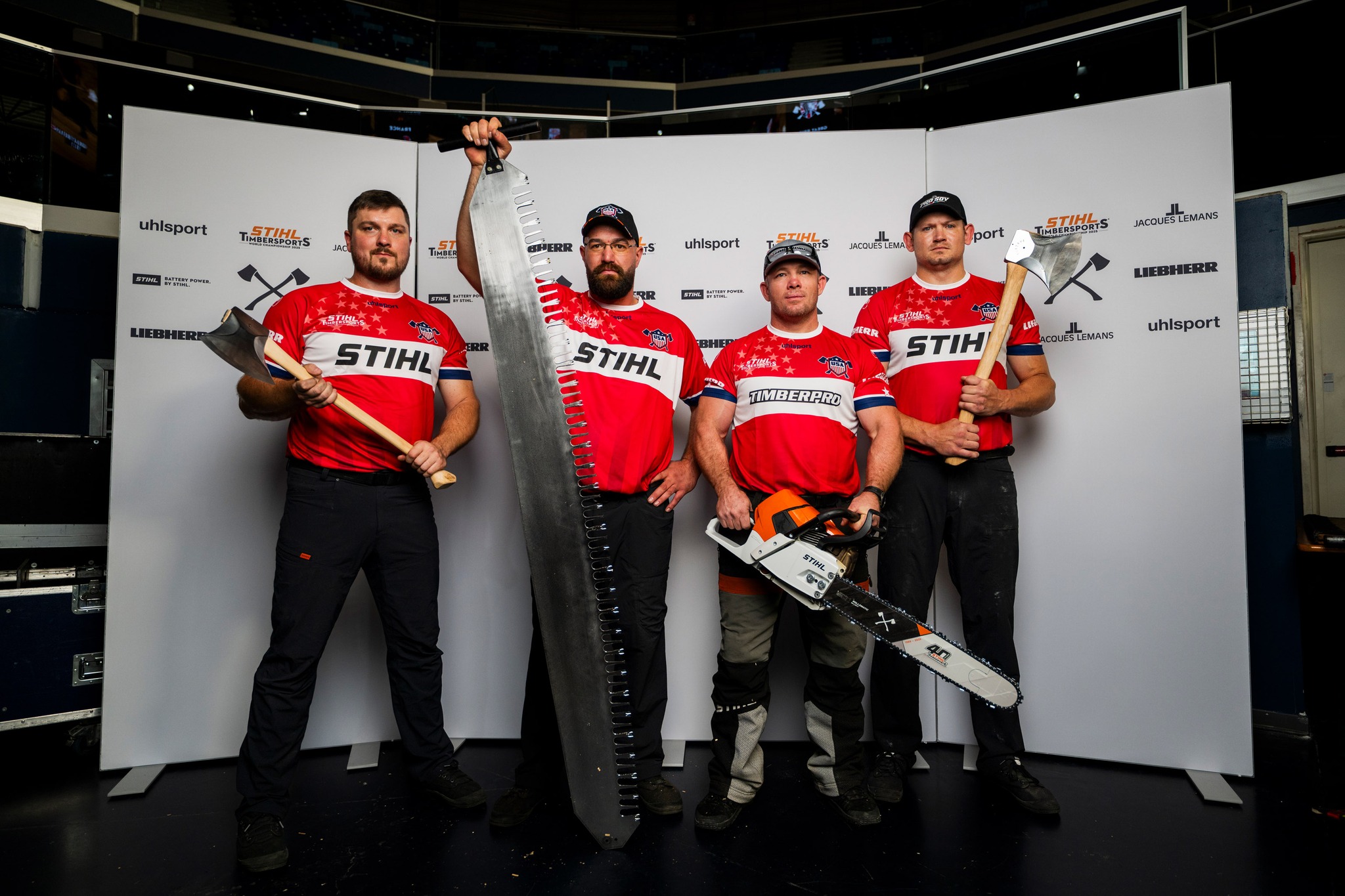 STIHL Timbersports - Logging in 1915. The picture was taken by Darius ...