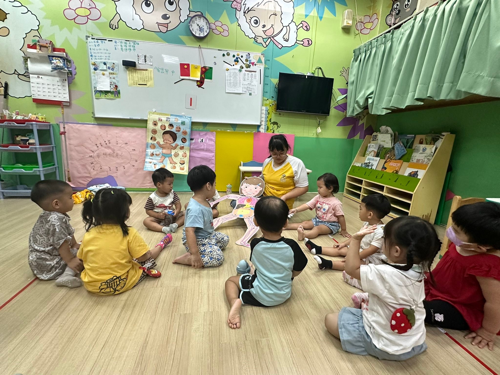小博士幼兒園 - 葡萄班 🍇 主題活動 —認識我的五官 ️與幼兒介紹五官的位置，並教導幼兒利用手... | Facebook
