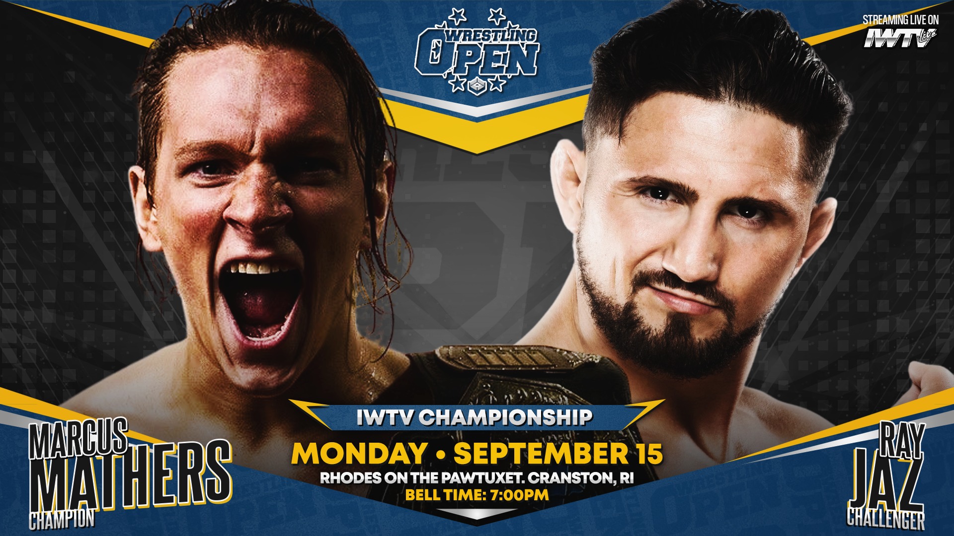 Wrestling Open RI - Monday, 9/15/25 - Rhodes On The Pawtuxet in ...