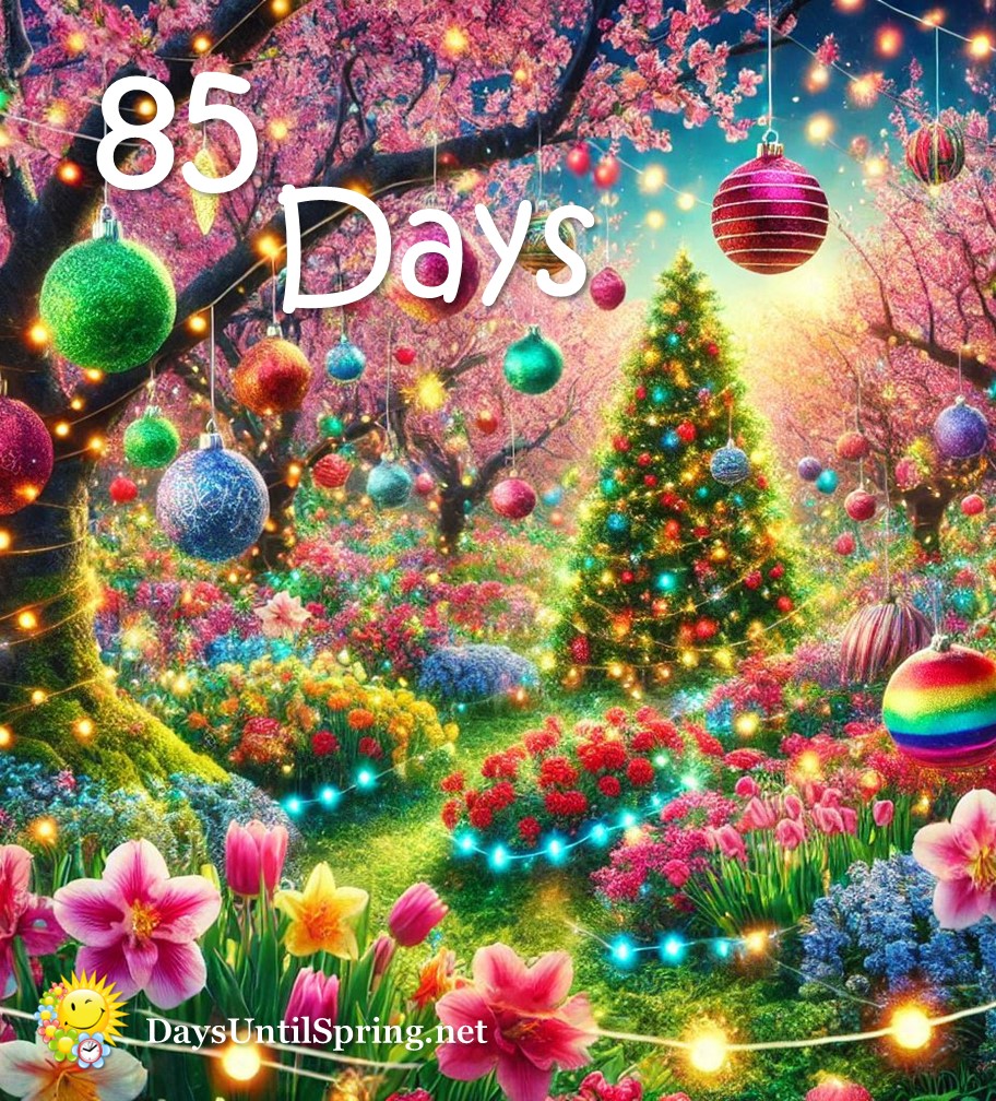 The Countdown to Spring 💛🌈🌷 🌈 👉... - Spring Countdown
