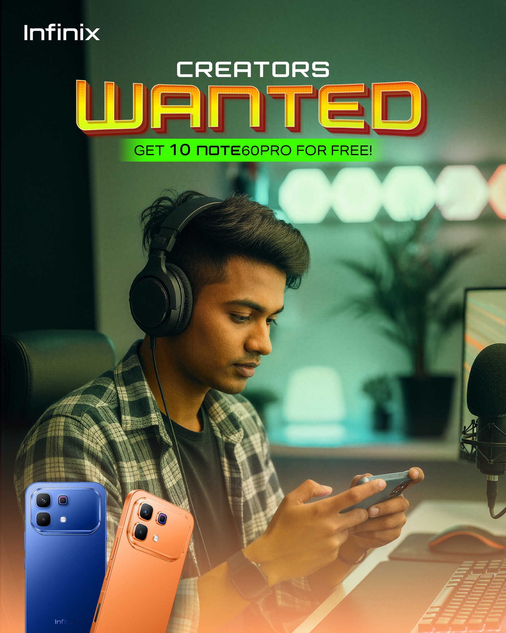 Infinix - Are you a content creator who loves creating content and ...