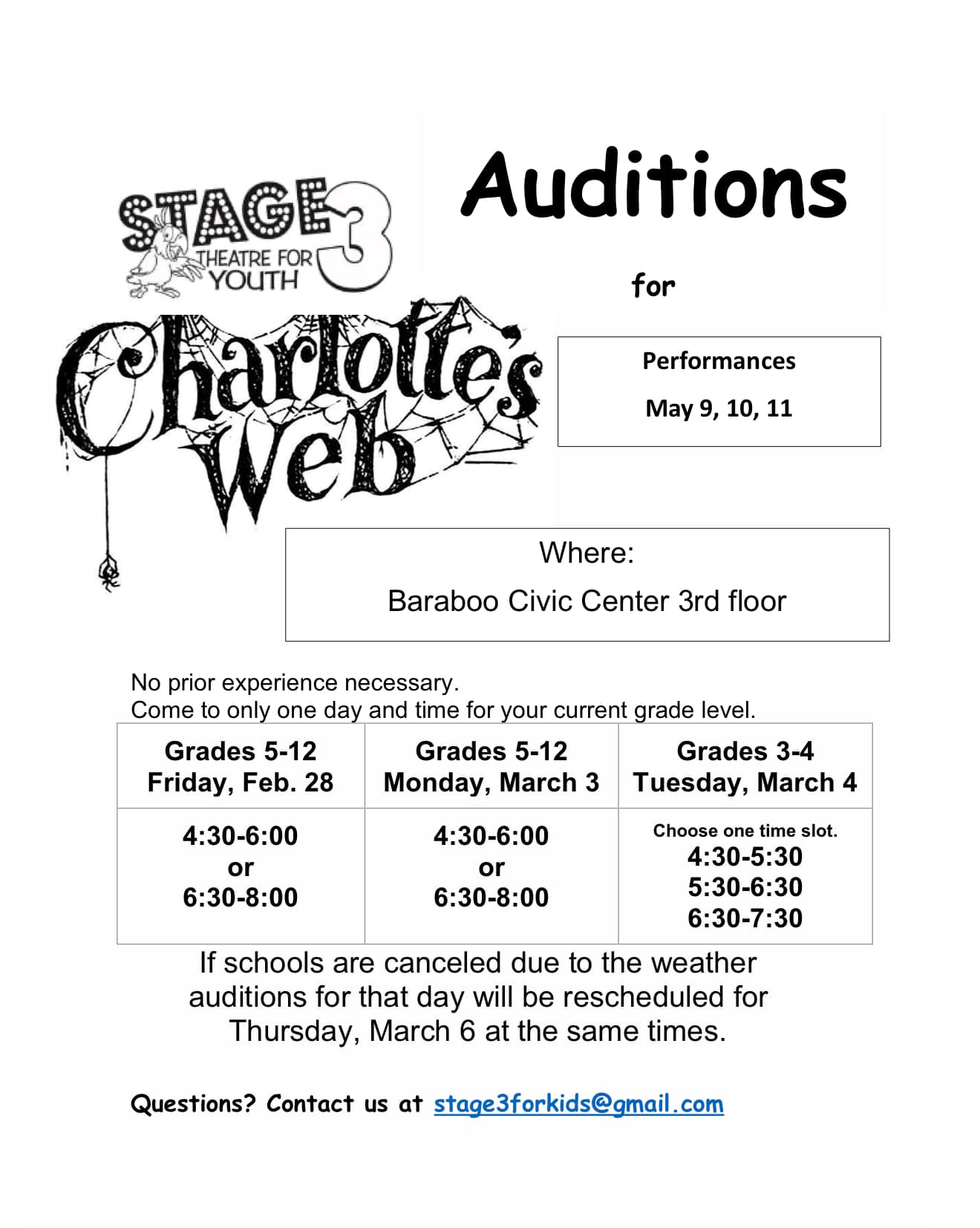 Stage 3 Theatre For Youth