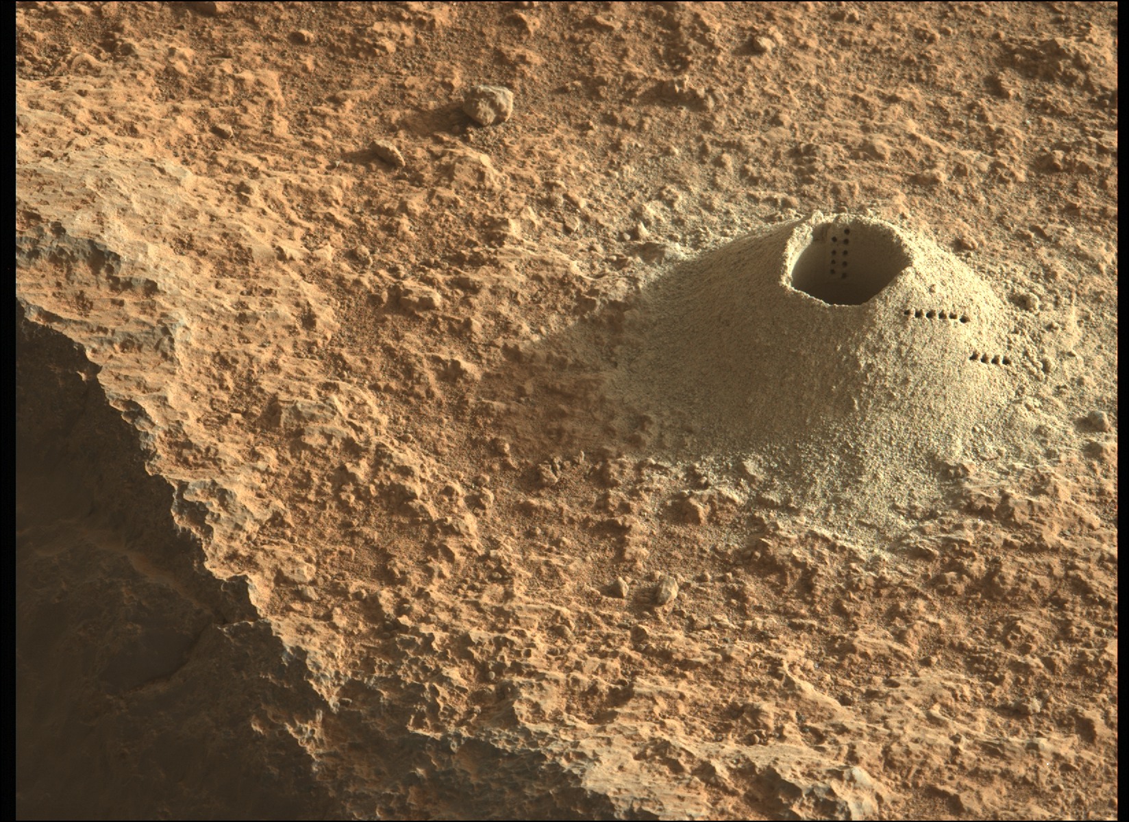 Tiempo - El rover Perseverance perforó y el equipo científico analizó ...