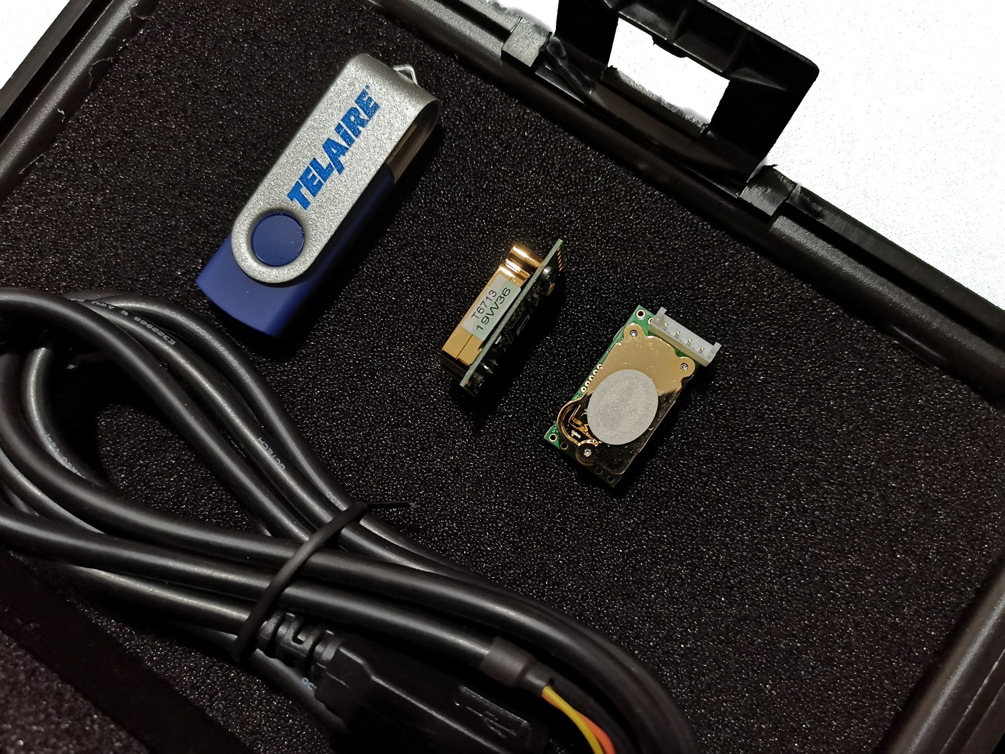 Dev - Telaire T6713 - Carbon Dioxide (CO2) Sensor Evaluation Board ...