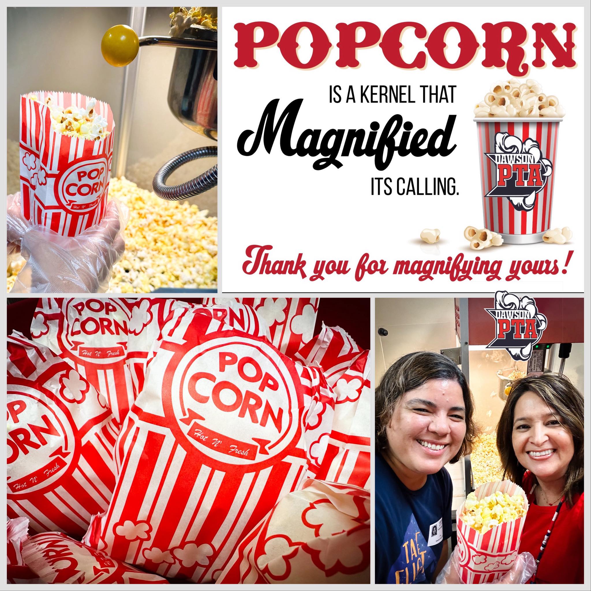 We’re back!!!! Dawson PTA is POP POP... - Glenda Dawson PTA | Facebook