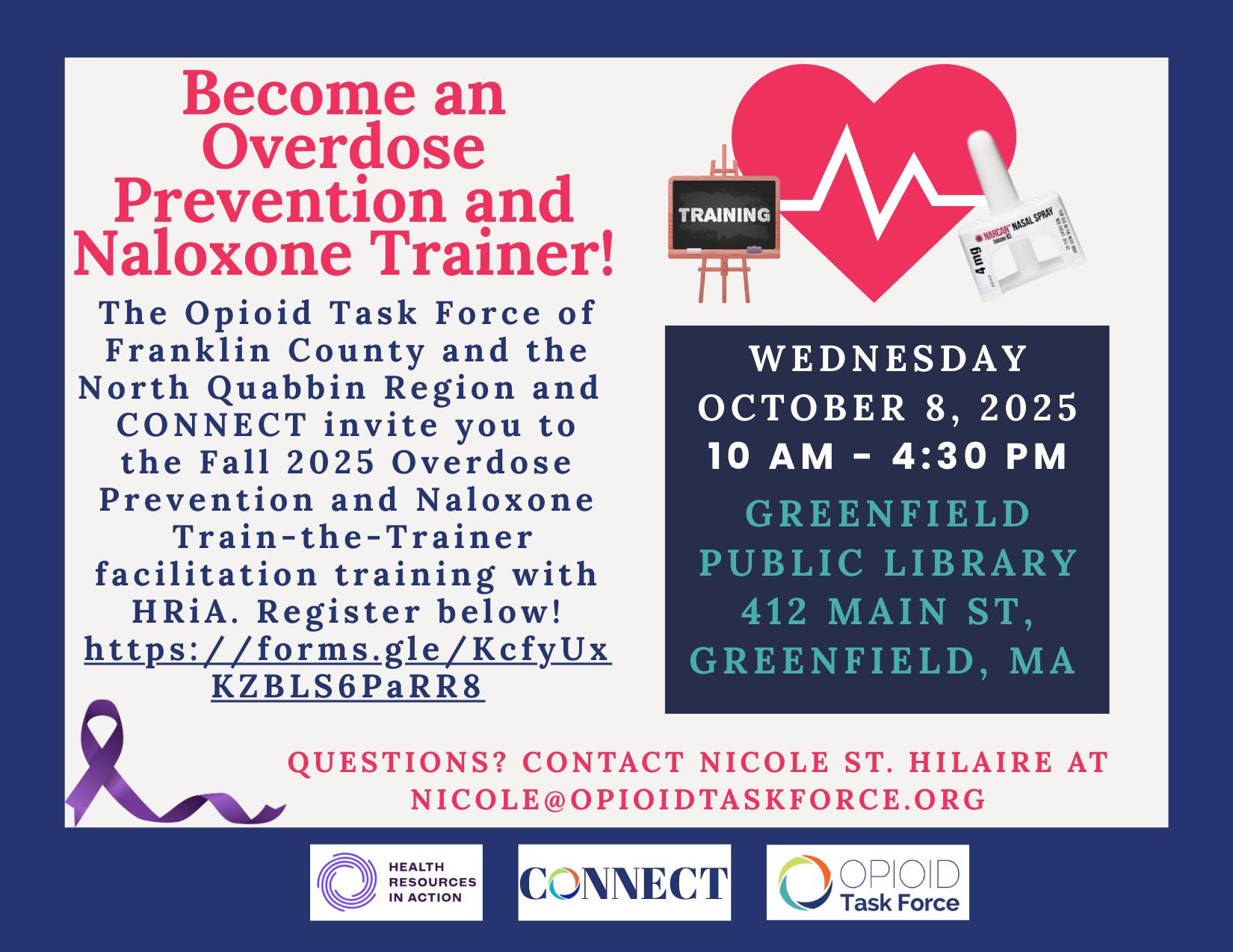 Opioid - Register below by September 26, 2025, by 5 PM! https://forms ...