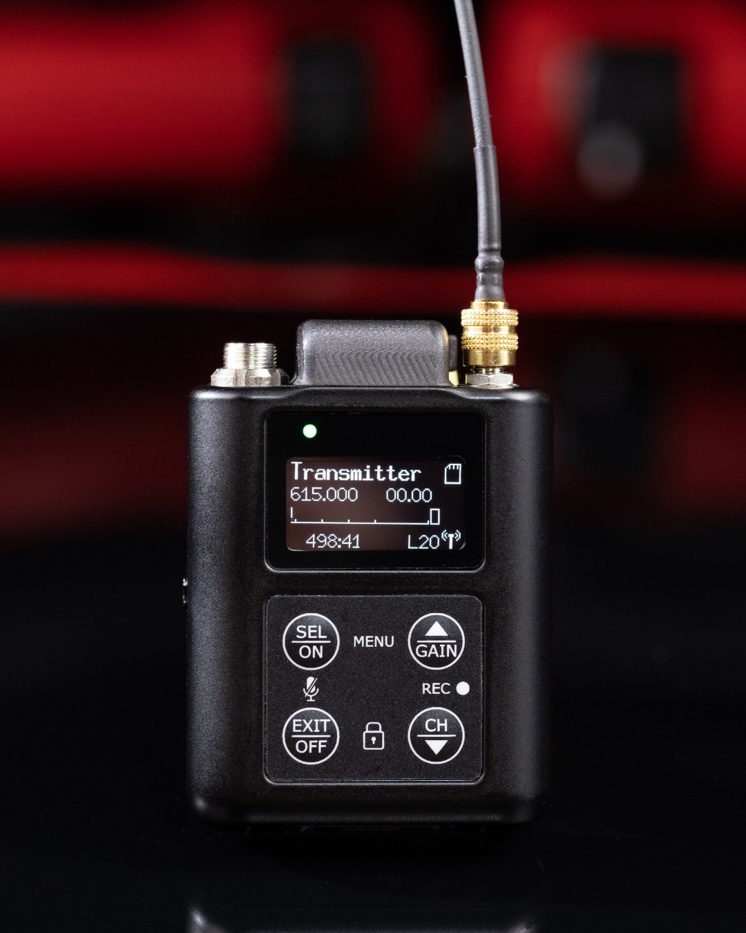The Wisycom MPR50-IEM and The Sidekick combo. In true Wisycom