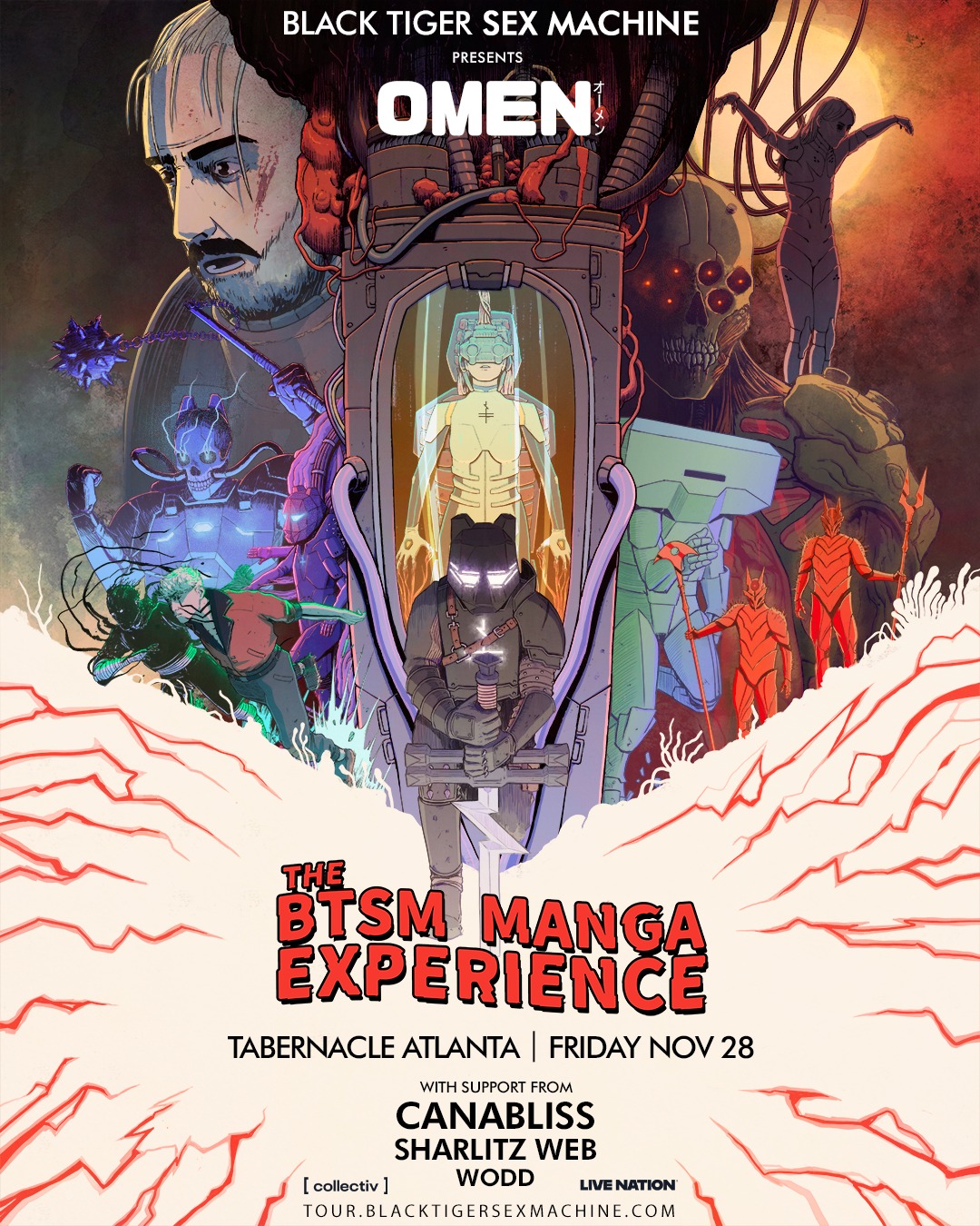 🤖 JUST ANNOUNCED 🤖 Black Tiger Sex Machine The BTSM Manga  
