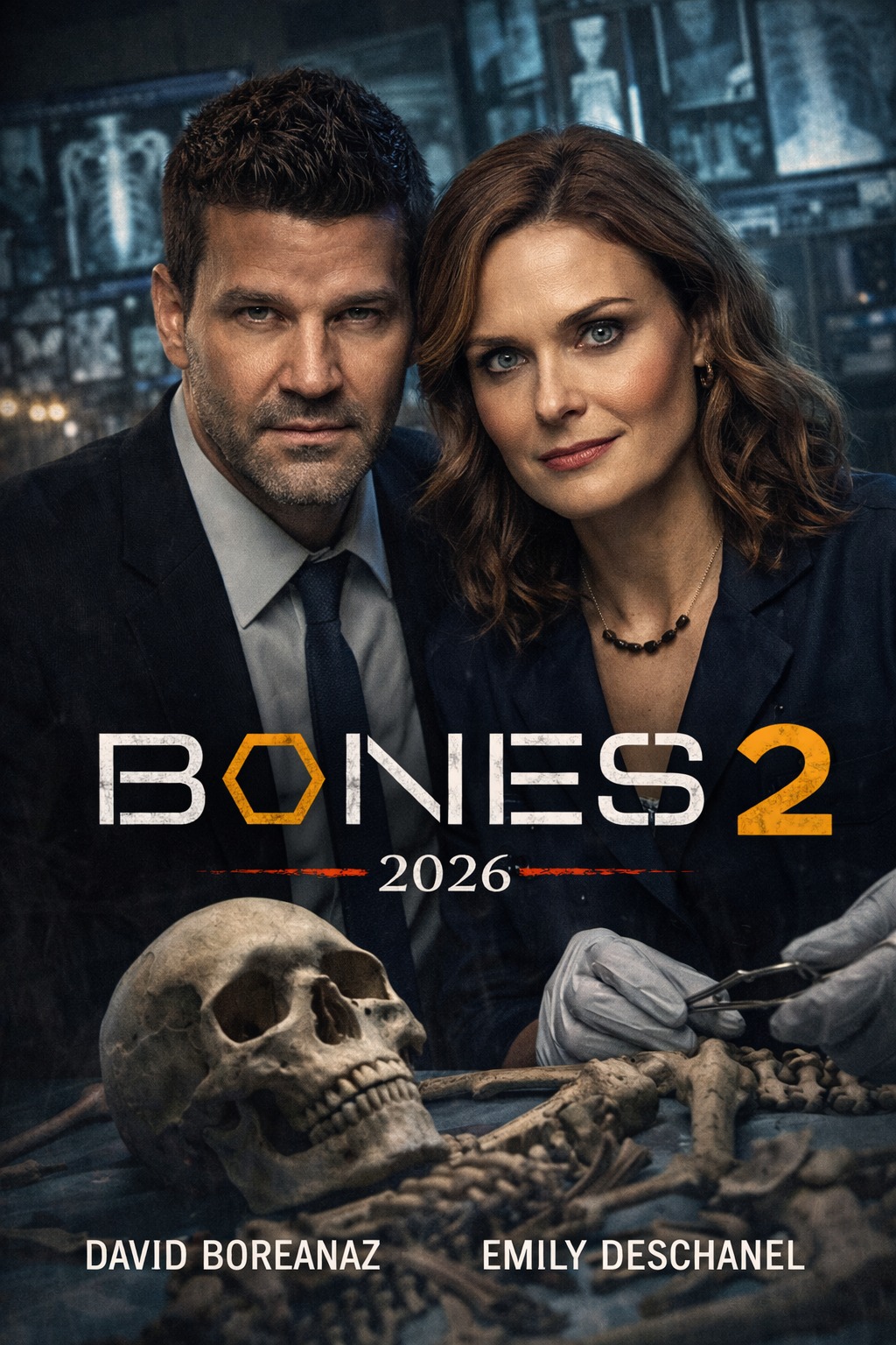 Bones 2 (2026) reunites David Boreanaz and Emily Deschanel