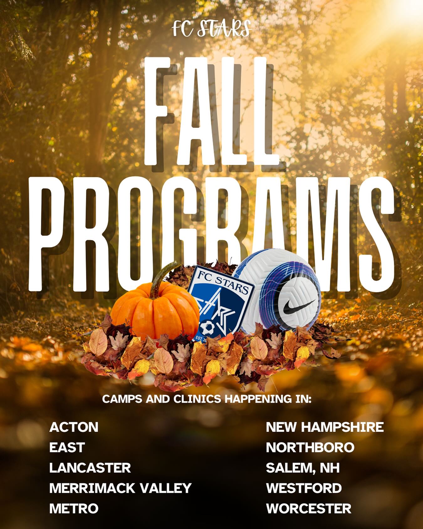 FC Stars - 🍂🍁FC Stars Fall Programming is running in our... | Facebook