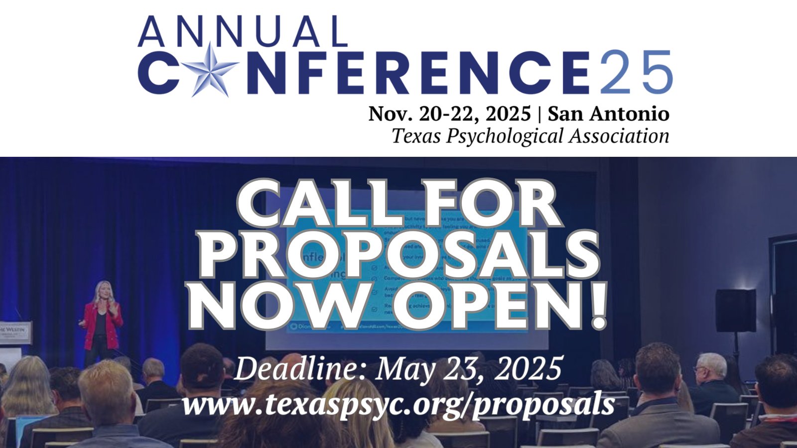 Texas - Call for session proposals now open! TPA is excited to announce ...