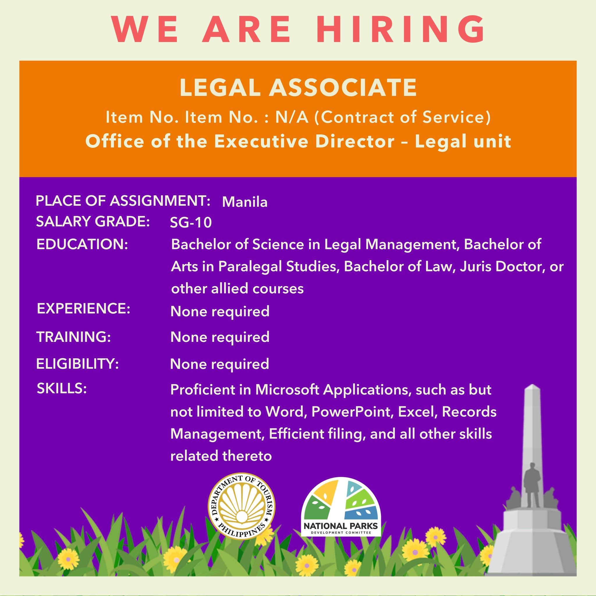National - The National Parks Development Committee (NPDC) is hiring ...