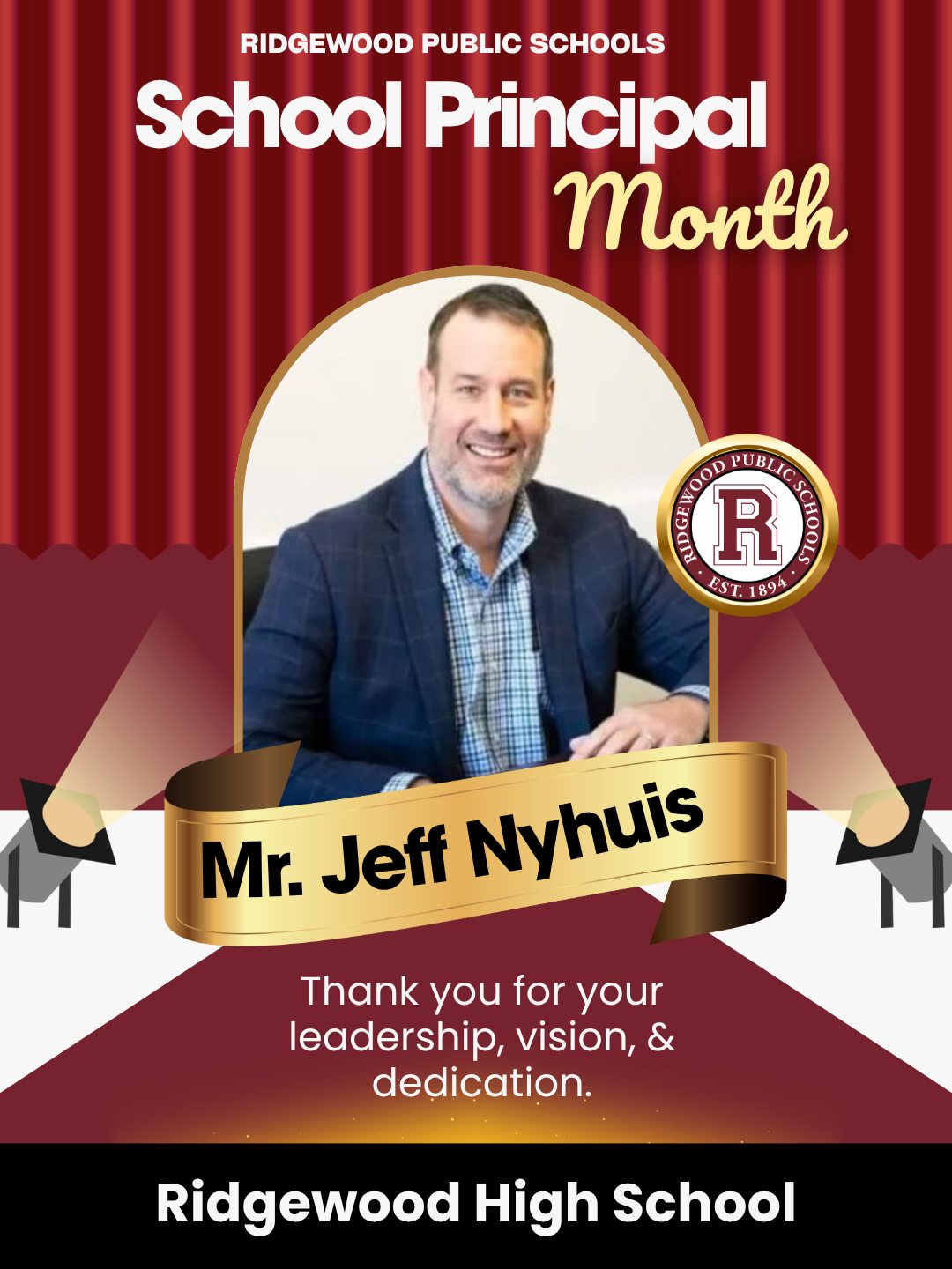 Ridgewood - Principal Appreciation Month is celebrated every October to ...