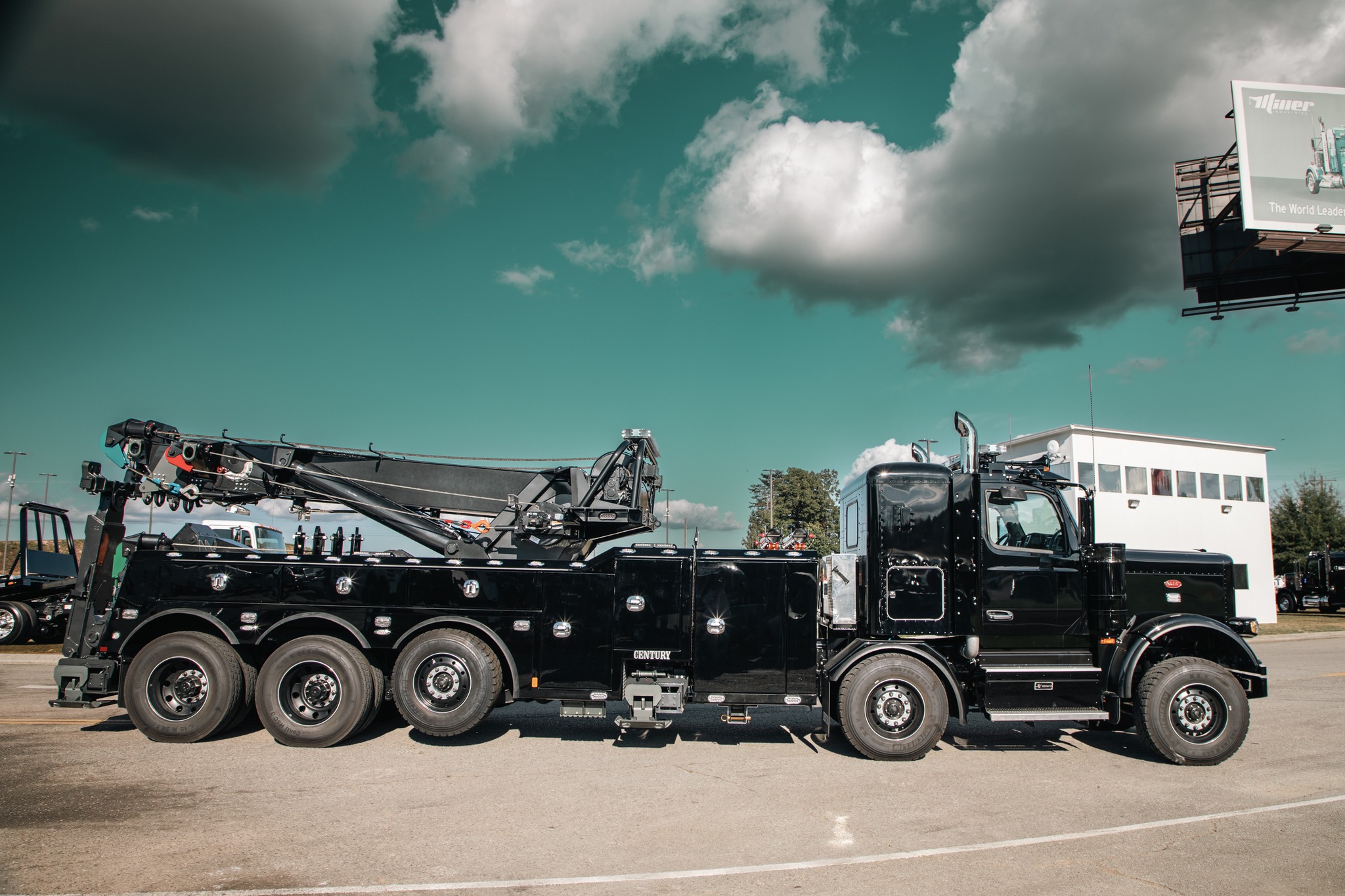 Miller Industries - New Vulcan V-703 with PolyBilt body and 3rd winch ...
