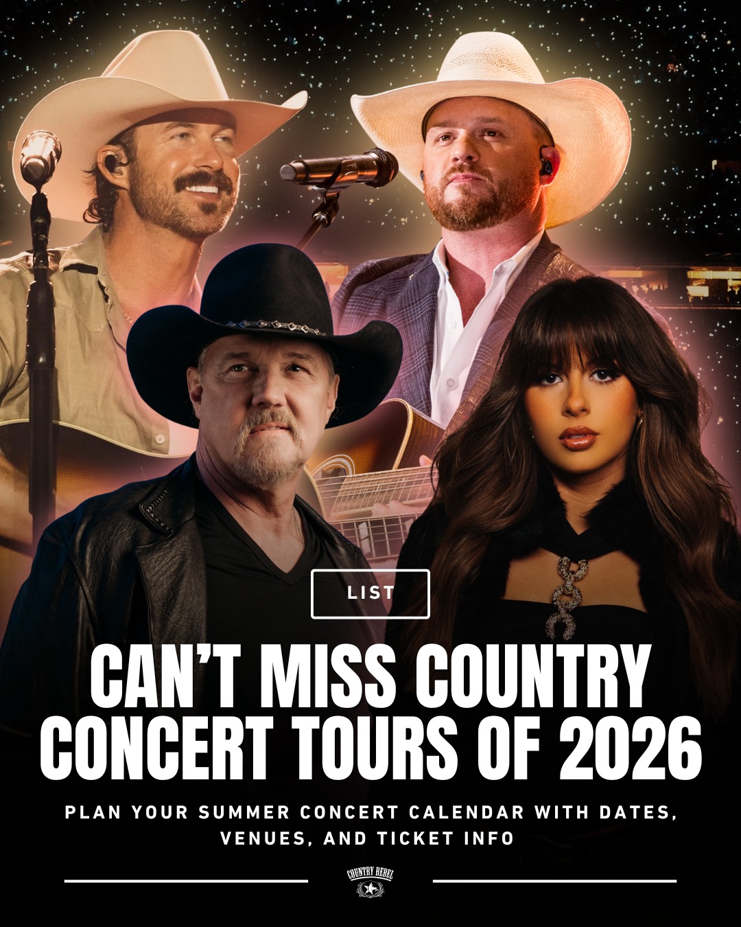Country - With performers like Ella Langley, Chris Stapleton, and Cody ...