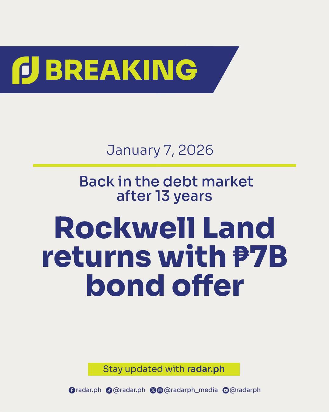 radar.ph - Rockwell Land earns highest PRS rating ahead of ₱7 billion ...