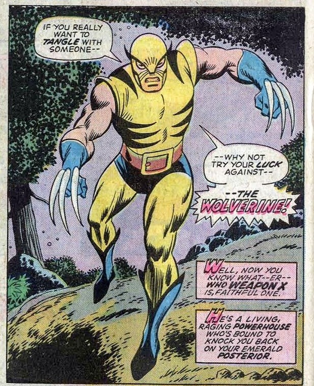 Heroes - * Weapon X / Wolverine (First appearance) (Cameo