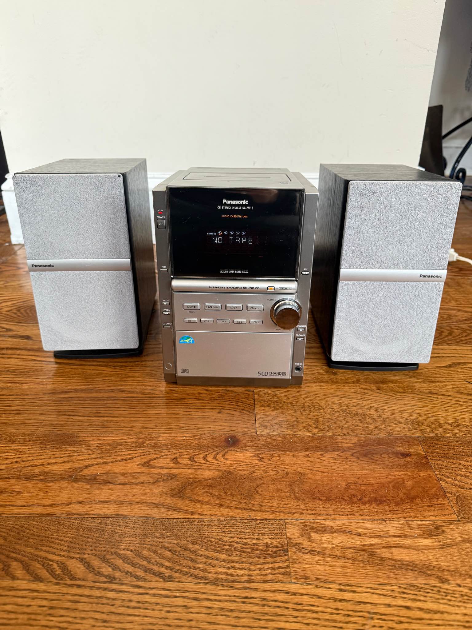 Panasonic SA-PM18 Home Stereo Audio System - Home Theater Systems ...