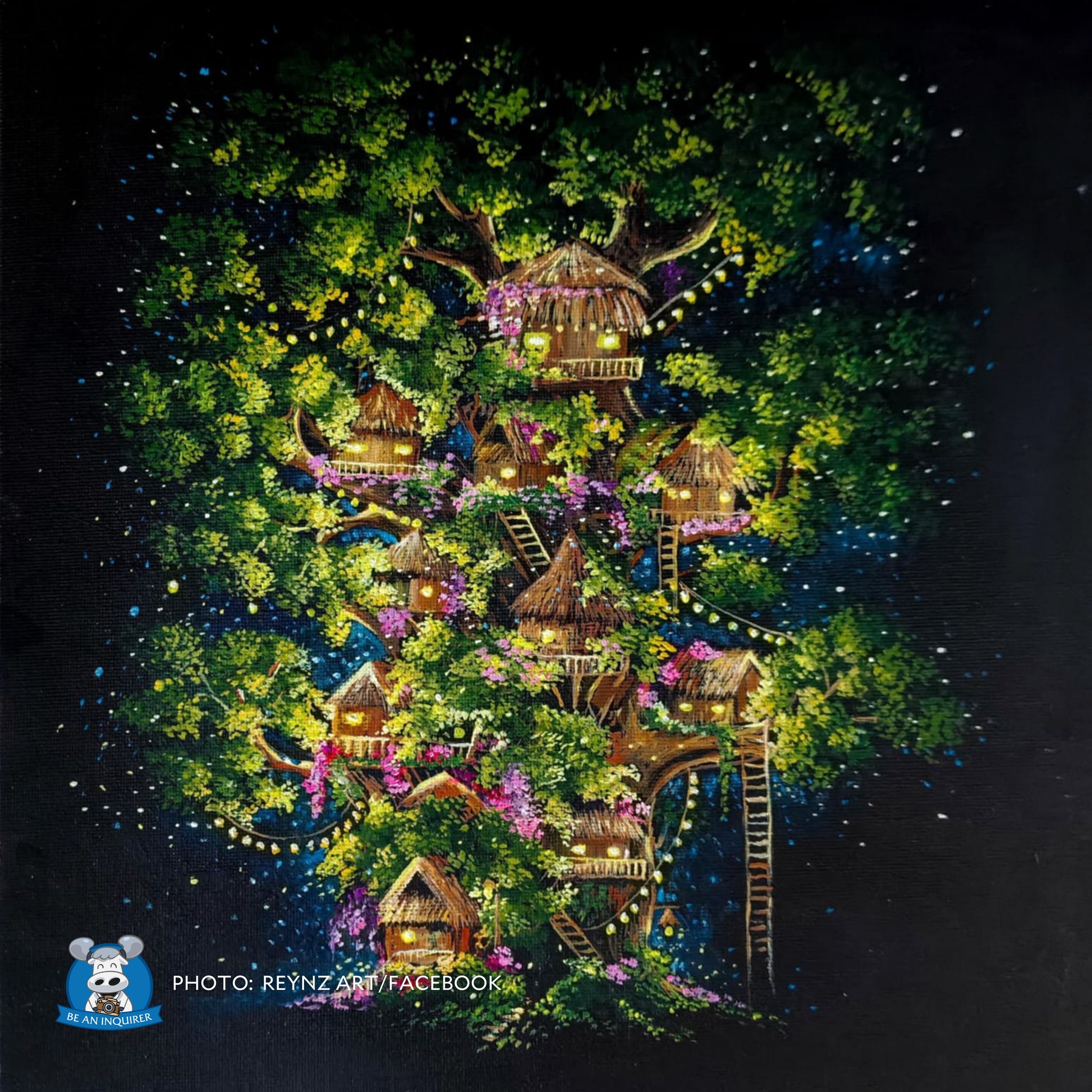 Be - WHEN ART MEETS MYTH 🧚🏻‍♀️🖌️ LOOK: A 23-year-old artist from ...
