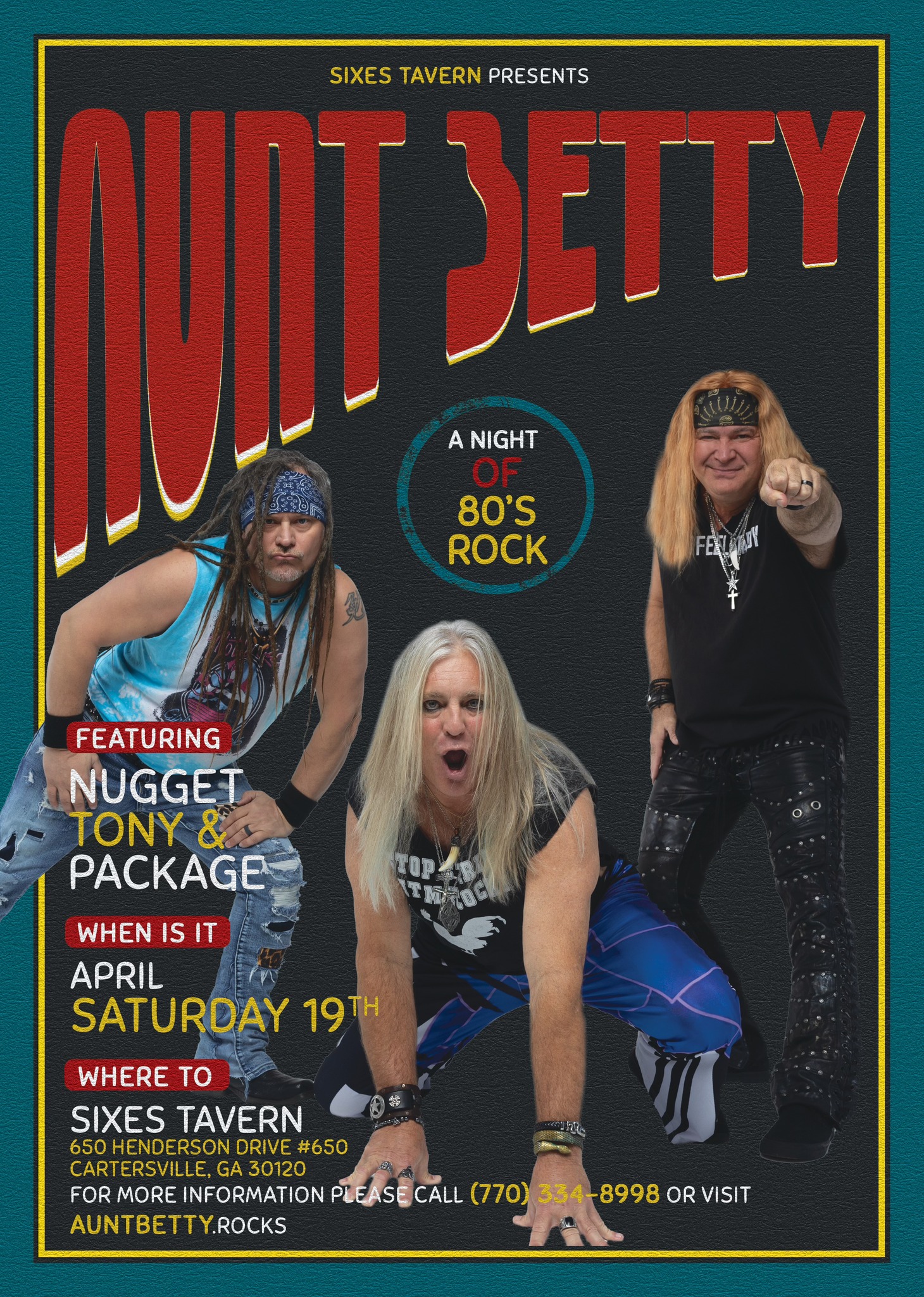 Aunt - 🎸💥 Get ready to CRANK IT UP, Cartersville! 💥🎸 This Saturday ...