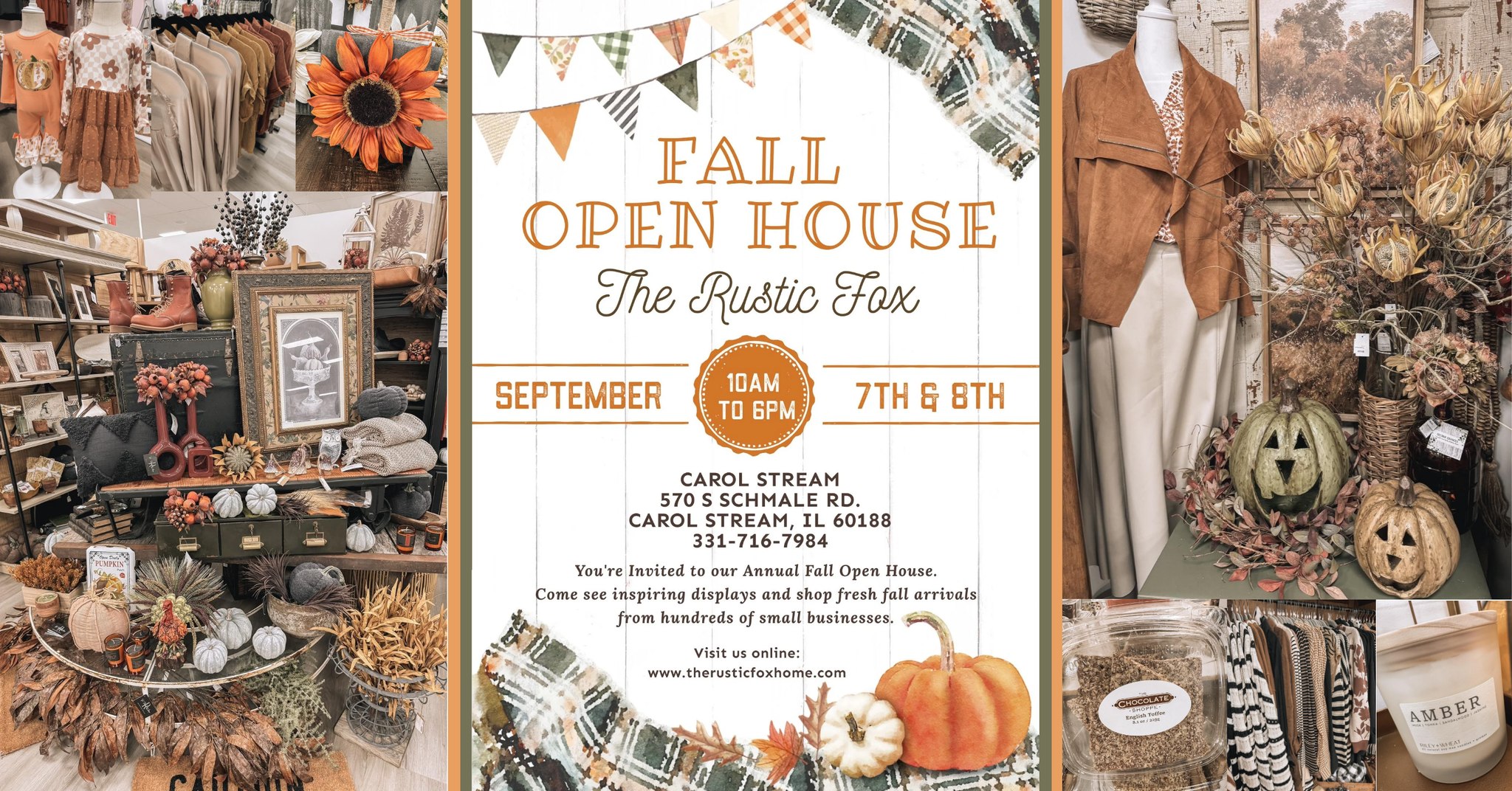 The Rustic Fox Carol Stream - Fall Open House
