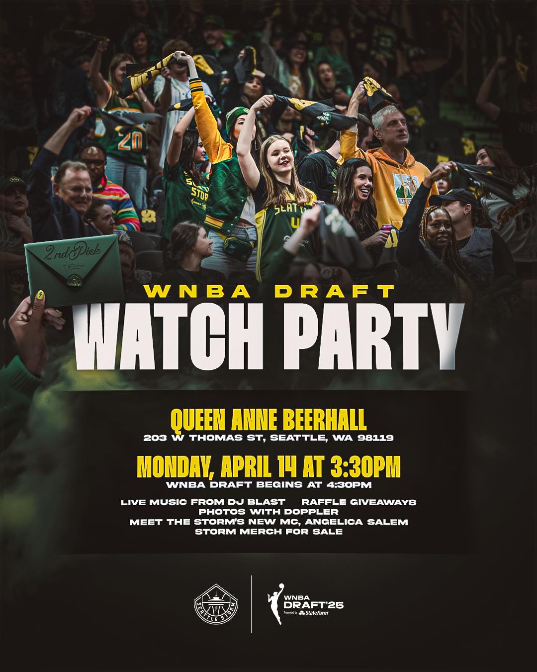 Seattle Storm - Join us at Queen Anne Beerhall on April 14... | Facebook
