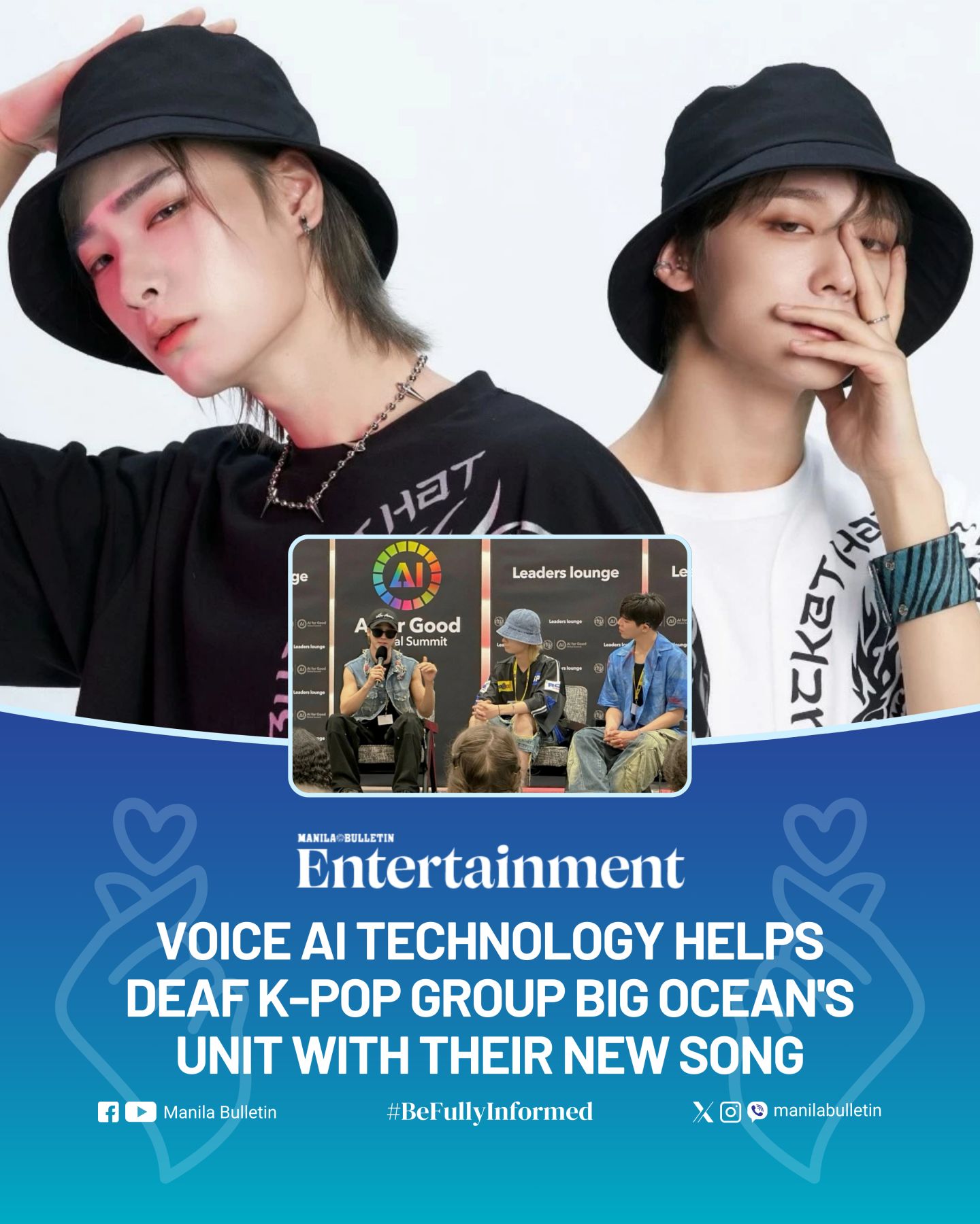 Big Ocean, K-pop's first and only deaf idol group, is launching