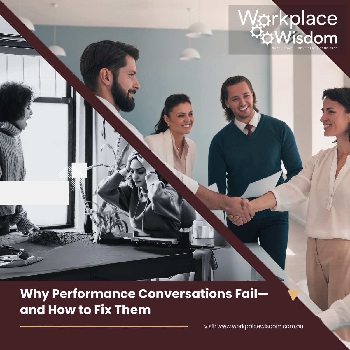 𝐌𝐨𝐬𝐭 𝐩𝐞𝐫𝐟𝐨𝐫𝐦𝐚𝐧𝐜𝐞 𝐜𝐨𝐧𝐯𝐞𝐫𝐬𝐚𝐭𝐢𝐨𝐧𝐬 𝐟𝐚𝐥𝐥... - Workplace Wisdom | Facebook