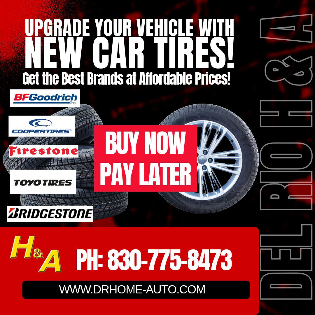 Top Tire... - H&A - Del Rio Home & Auto - Firestone Store | Facebook