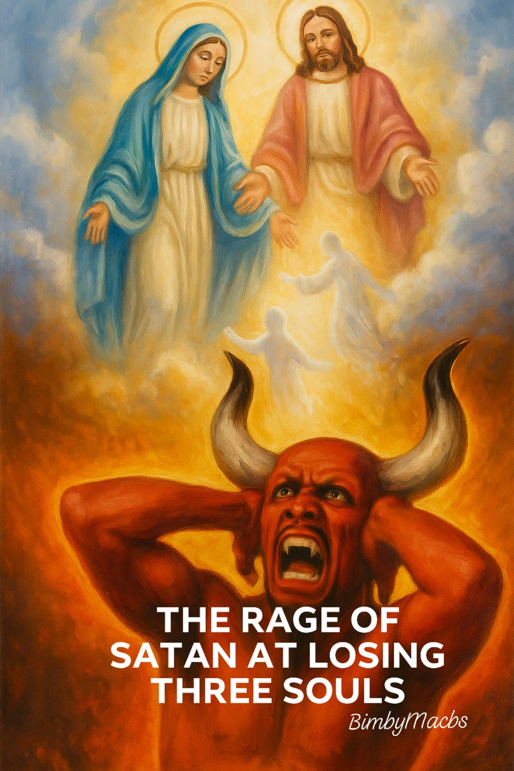 Catholic - THE RAGE OF SATAN AT LOSING THREE SOULS From the Diary of ...