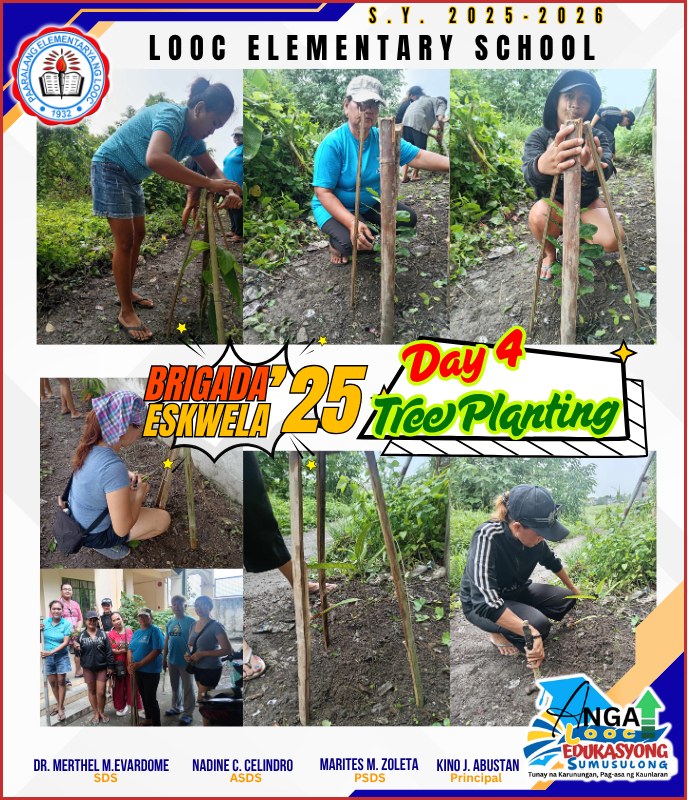 DepEd - 📚🌱 Brigada Eskwela 2025 - Day 4 Pagtatanim ng Pag-asa at ...