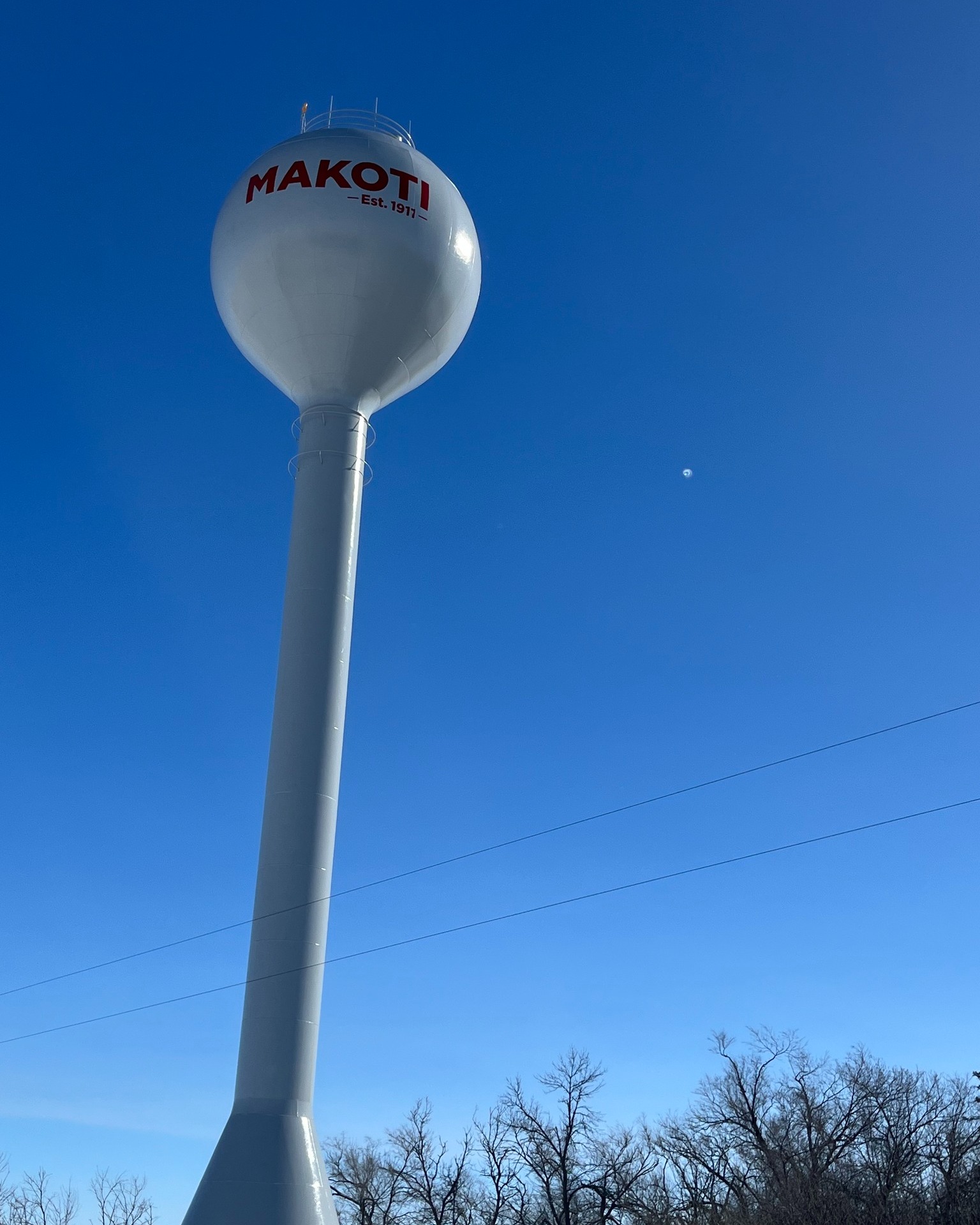 ND - This week's water tower is in the City of Makoti, ND. Makoti was ...
