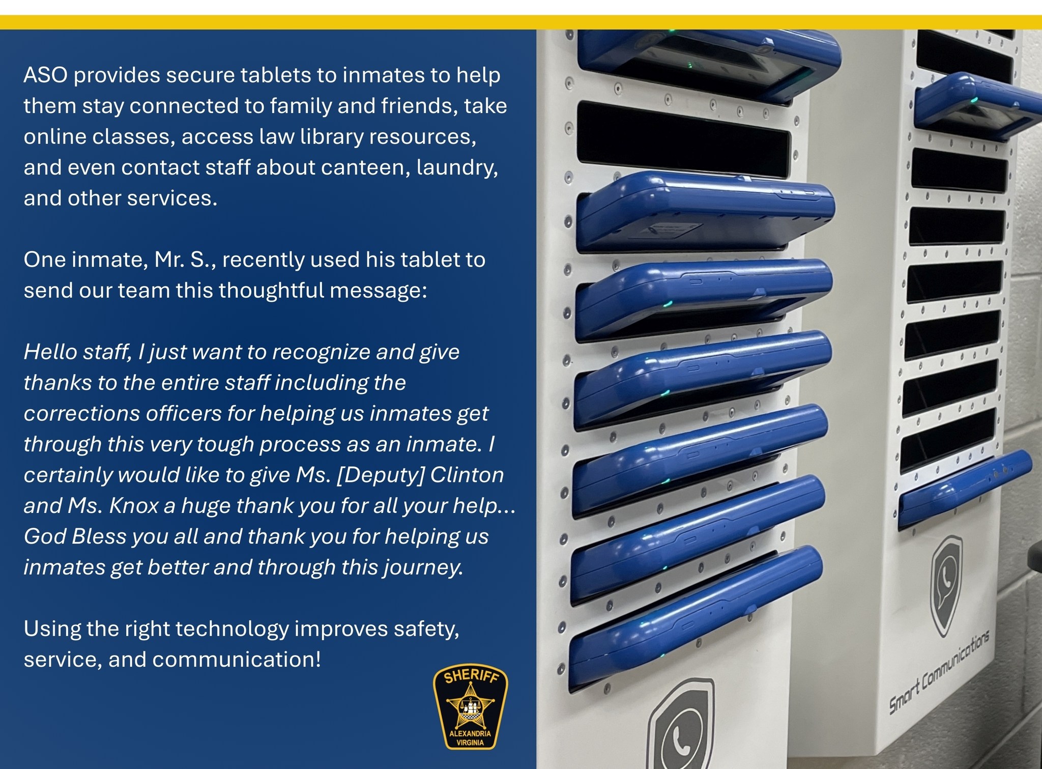 ASO embraces the use of secure technology to enhance safety while ...