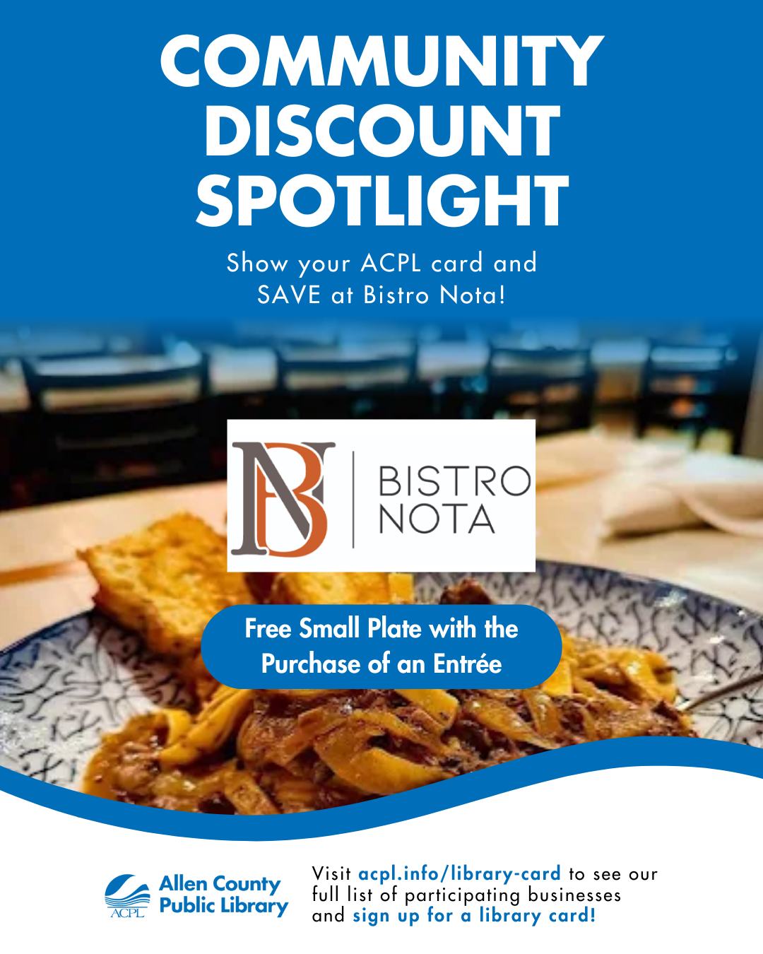🌟 Community Discount... - Allen County Public Library | Facebook